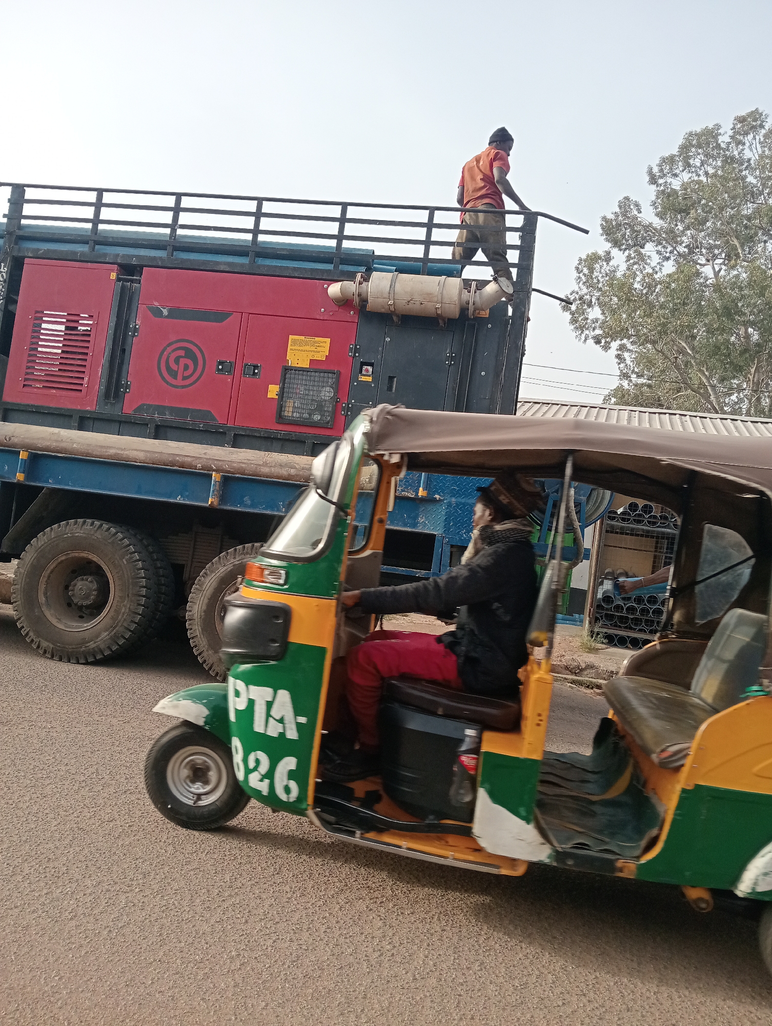Morning street life documented across Jos, Nigeria