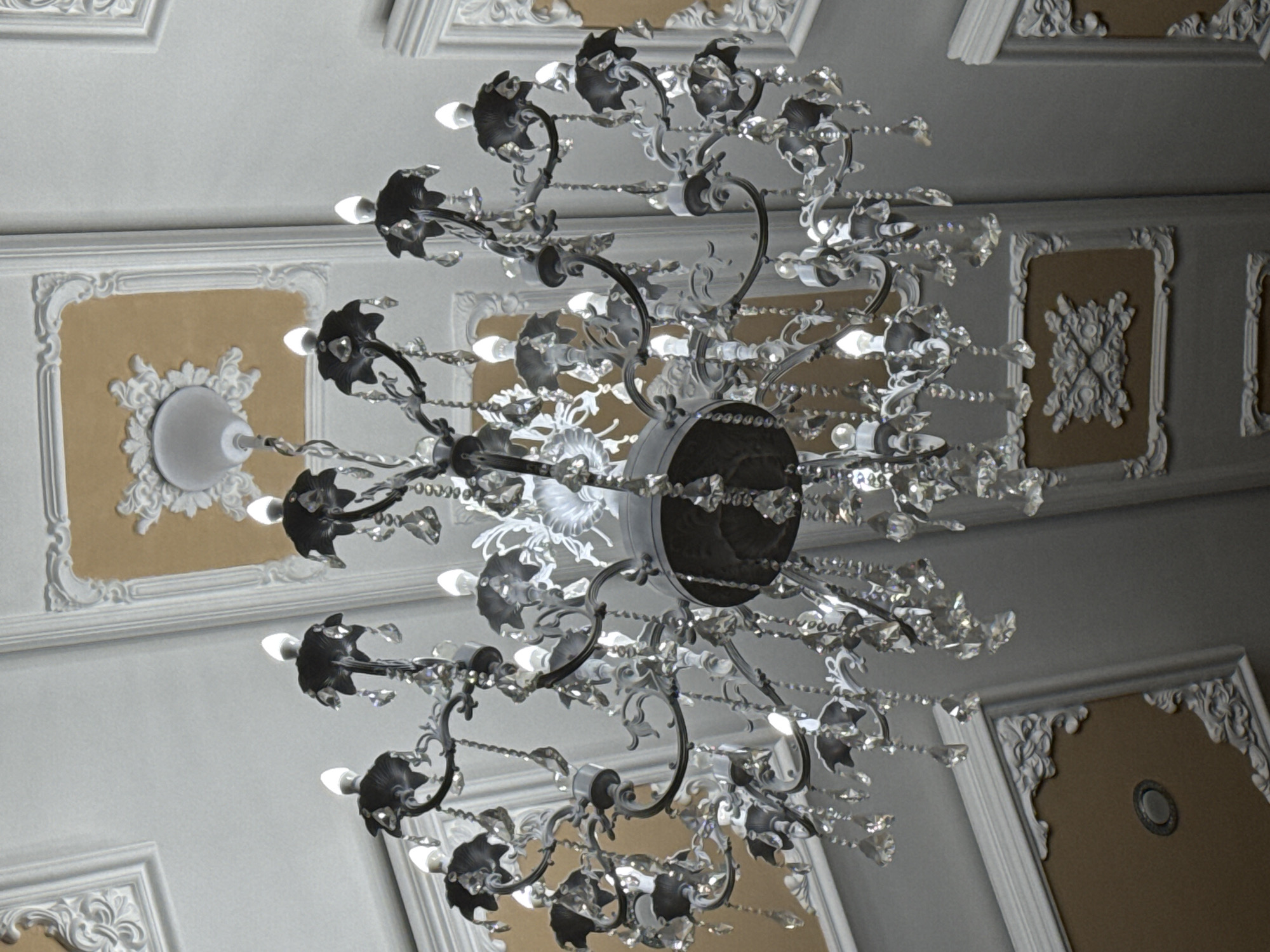 Ornate interiors and illuminated exteriors documented in Votkinsk, Russia