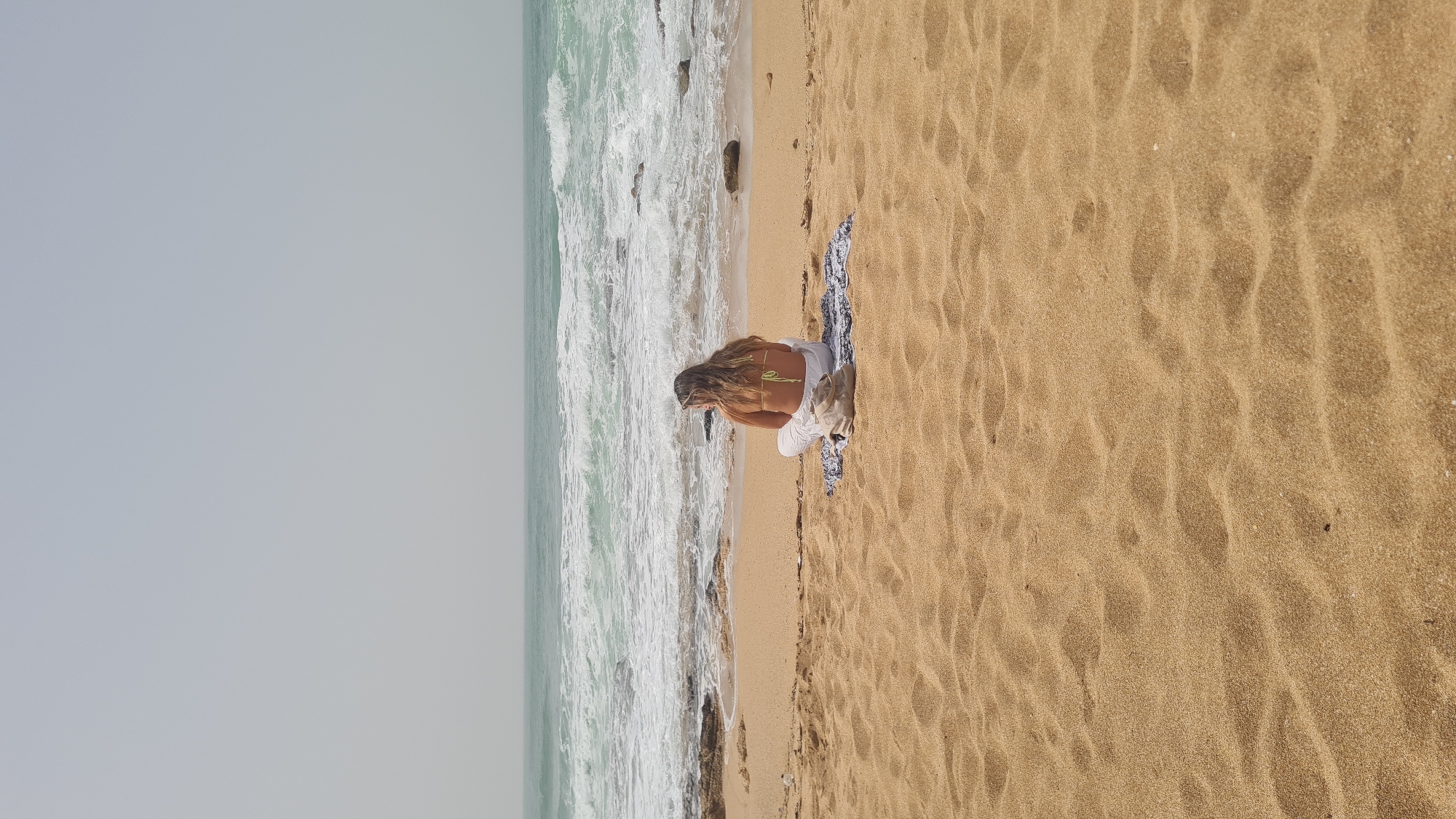 Coastal scenes documented at Nahariyya beach and pier