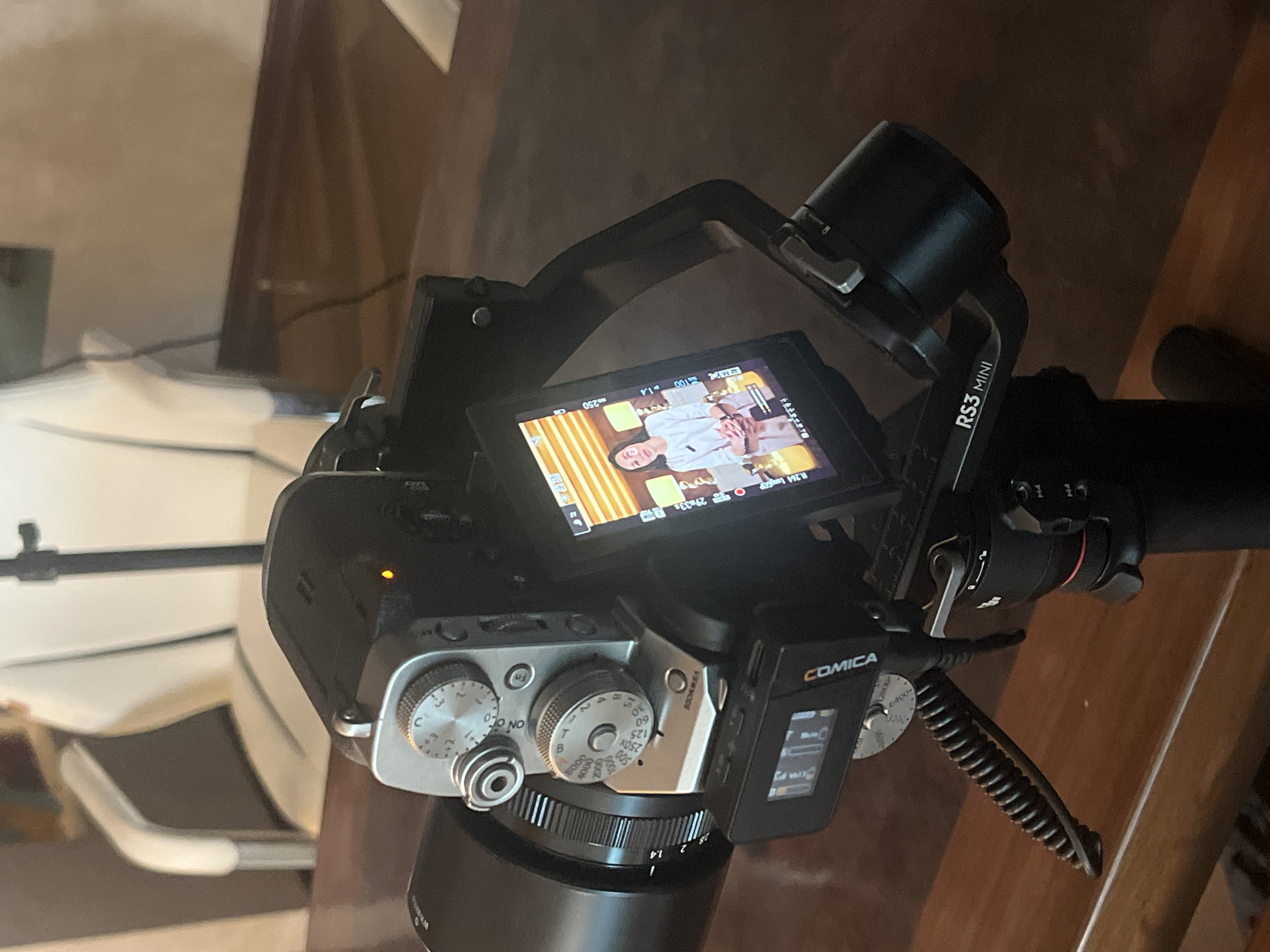 Video production session recorded in Kazan, Russia