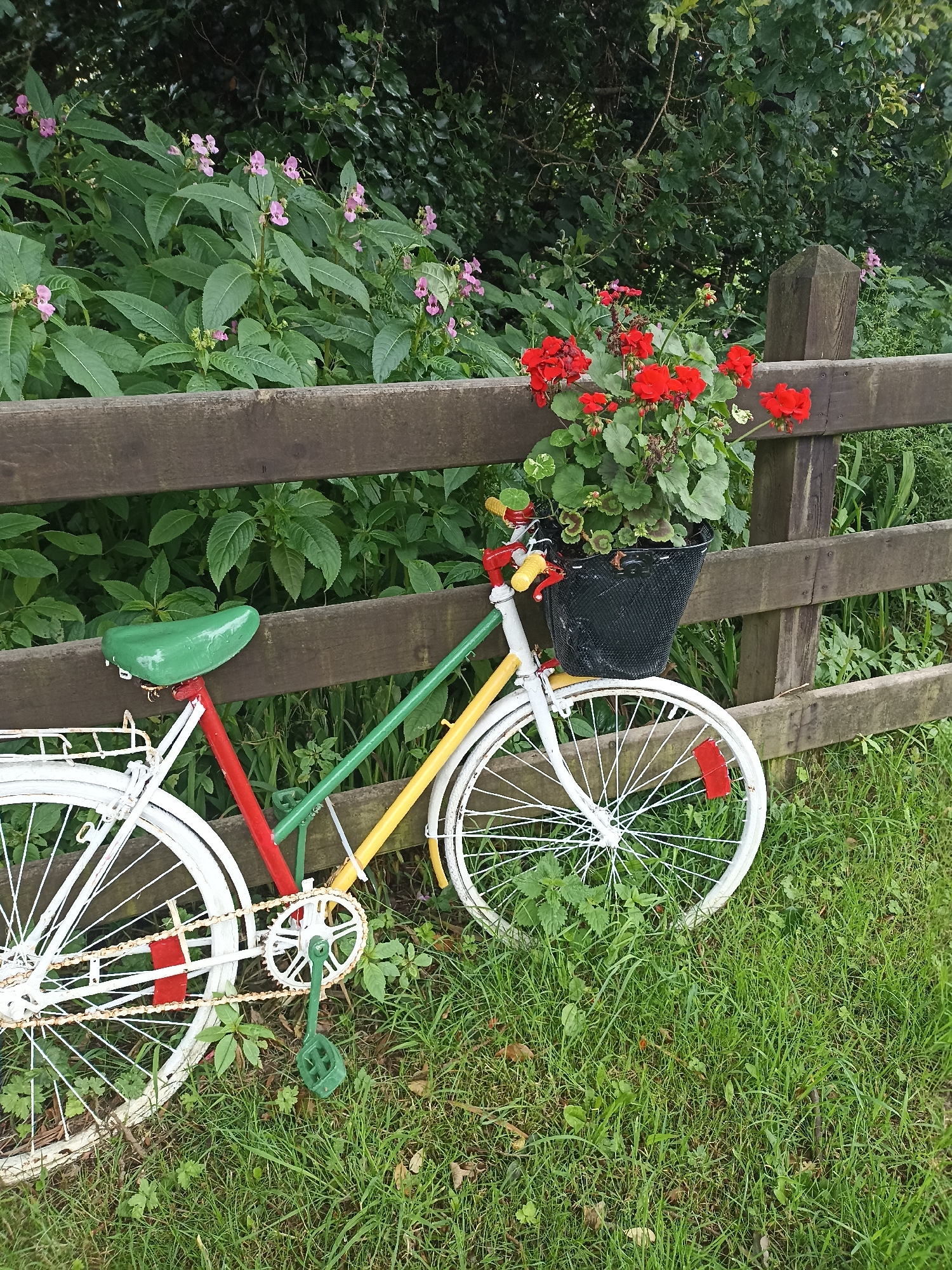 Annagry village in full summer bloom, Donegal