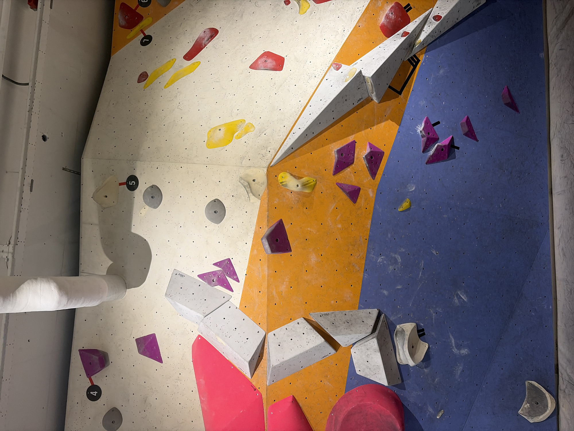 Indoor climbing gym documented in The Hague
