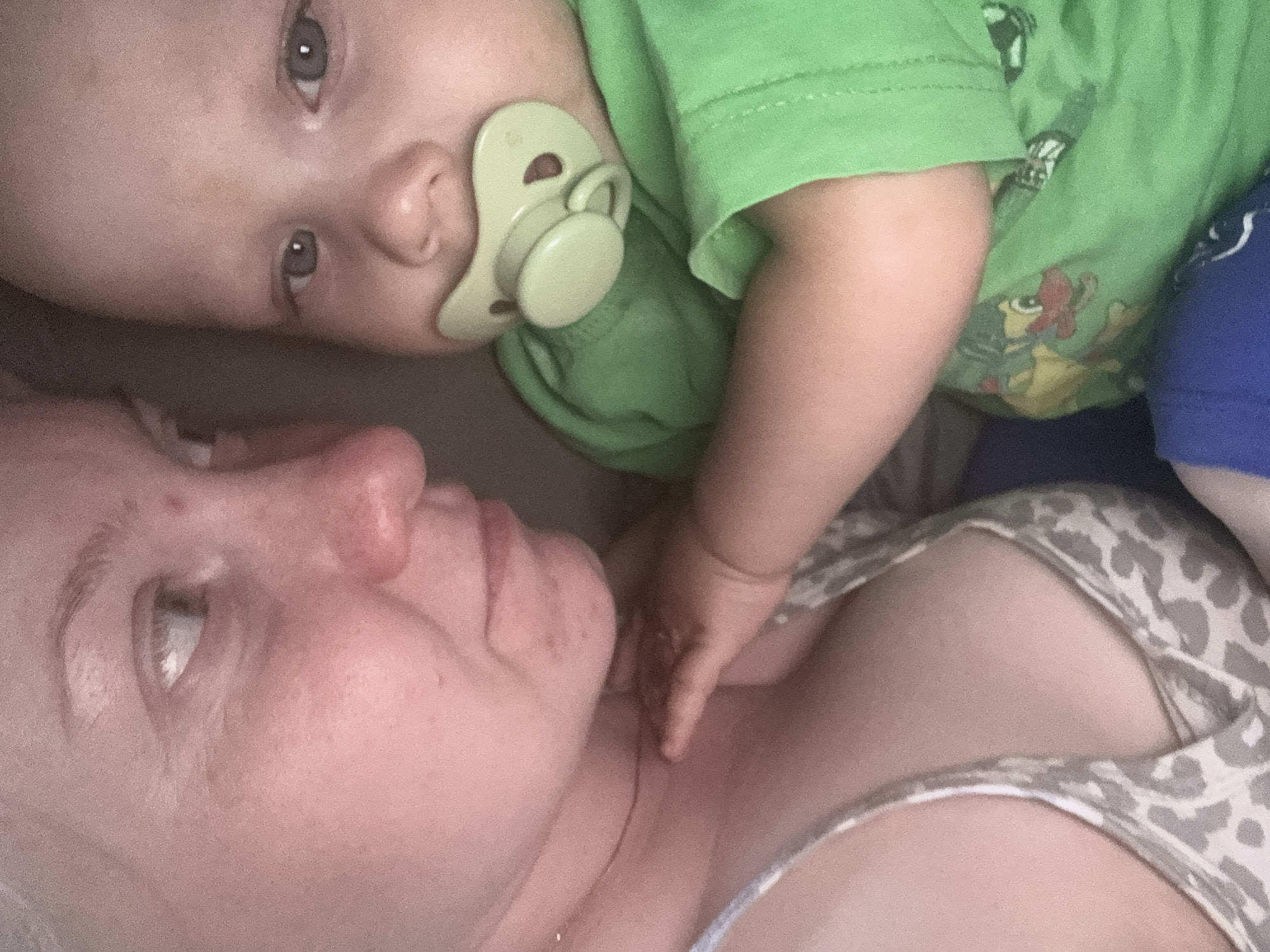 Quiet moment with a baby in Chaikovsky, Russia