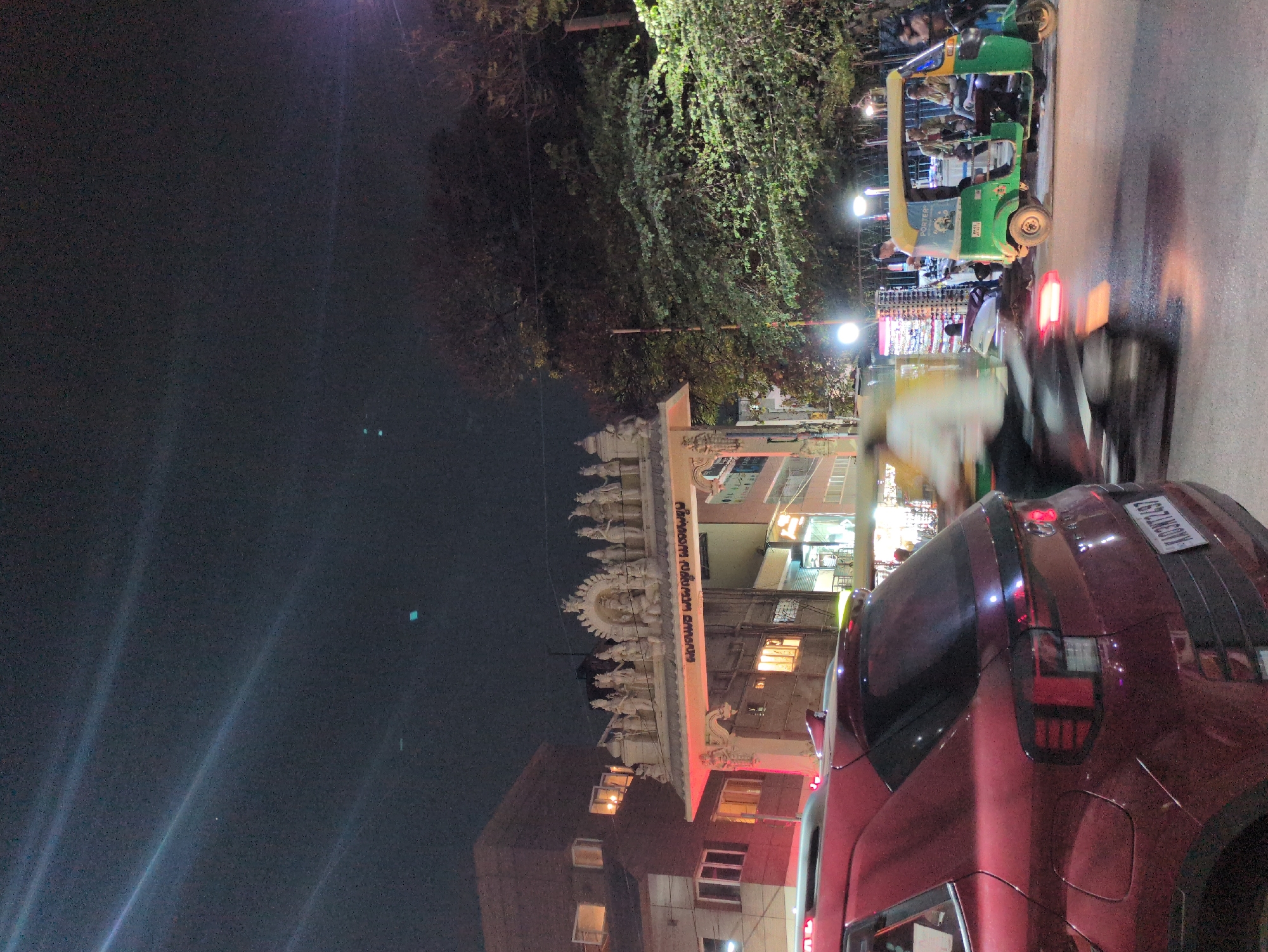 Evening street life documented across Bengaluru neighborhoods