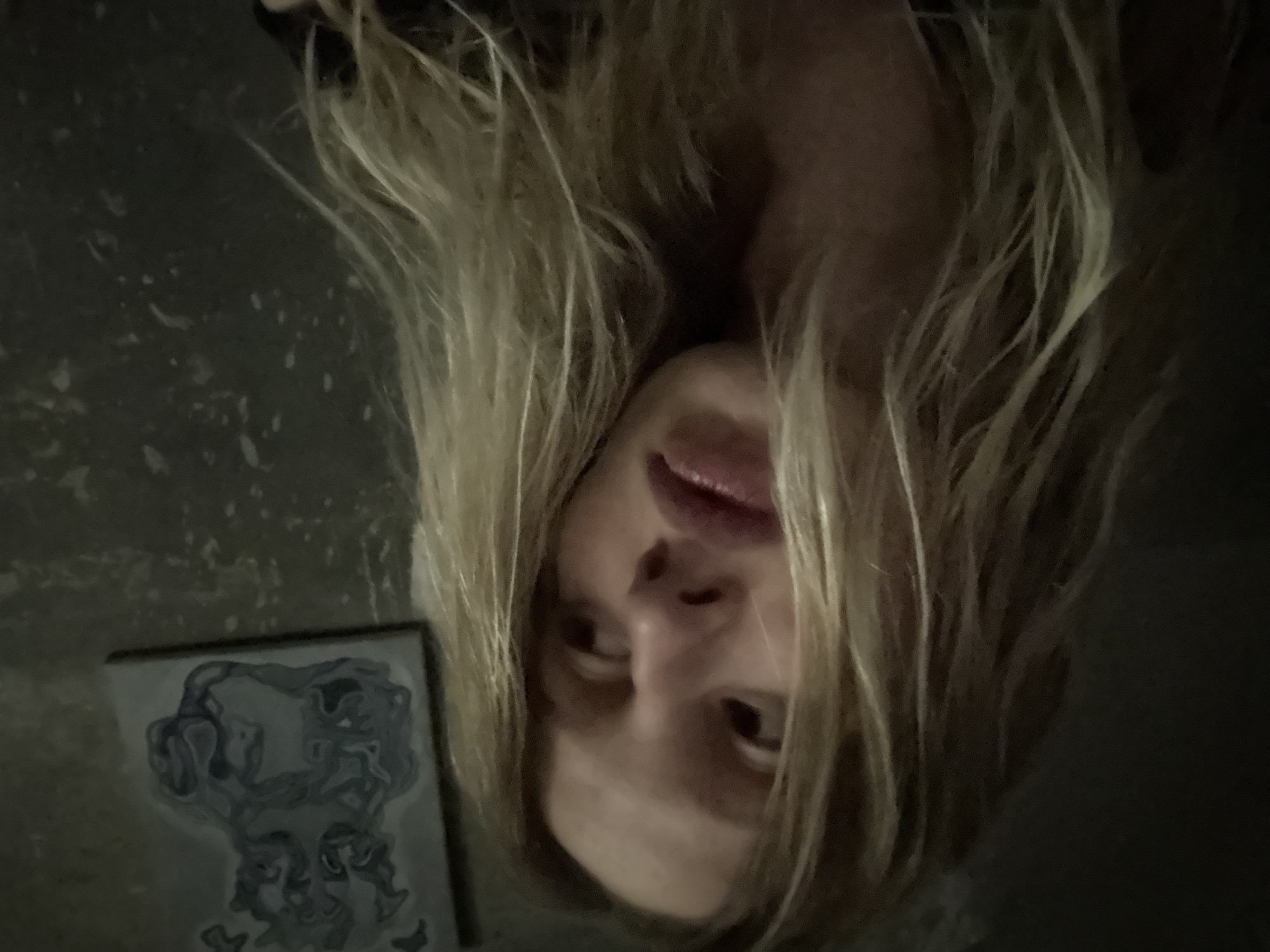 Upside-down portrait captured in Volkovka, Russia