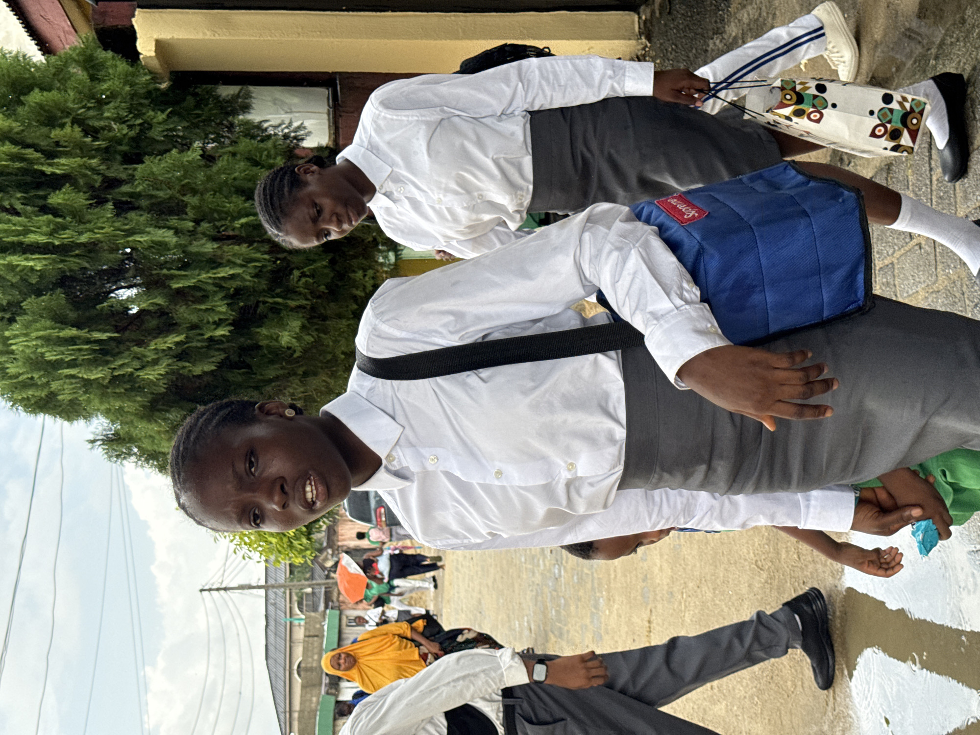Daily life scenes documented in Ado, Nigeria after rainfall