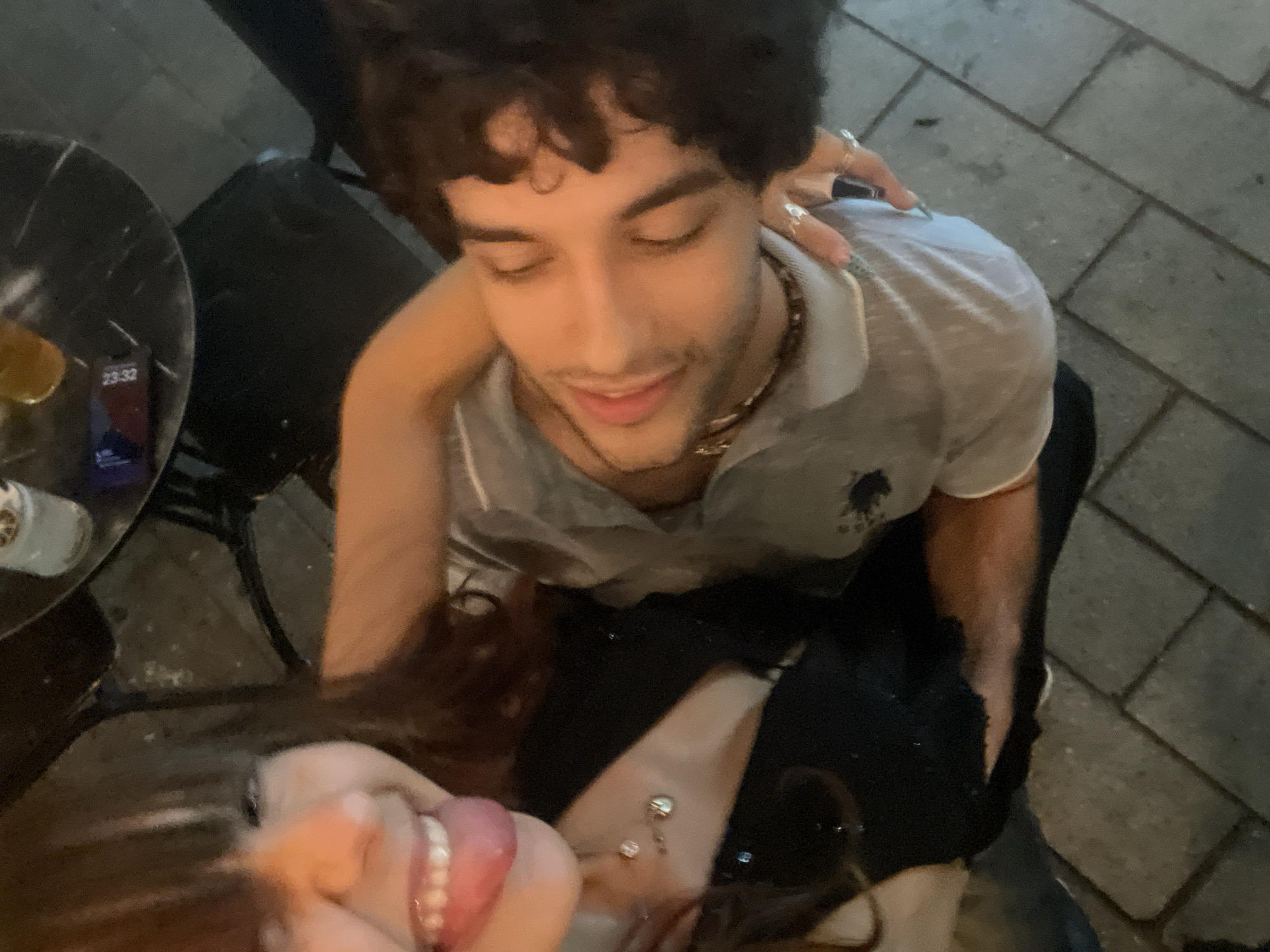 Evening out in Ramat Gan, selfies and candid street moments