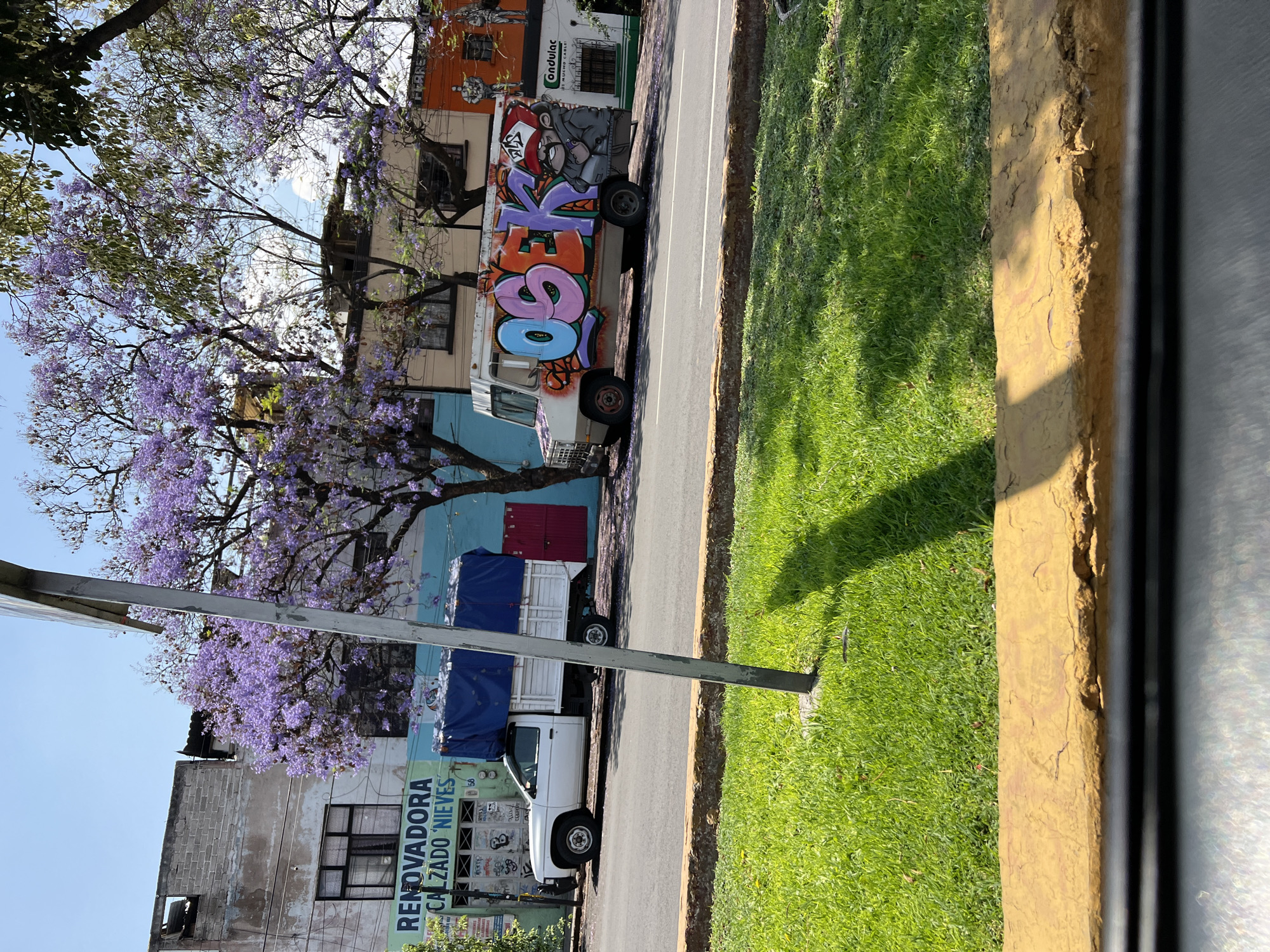 Street scene documented in Querétaro, Mexico