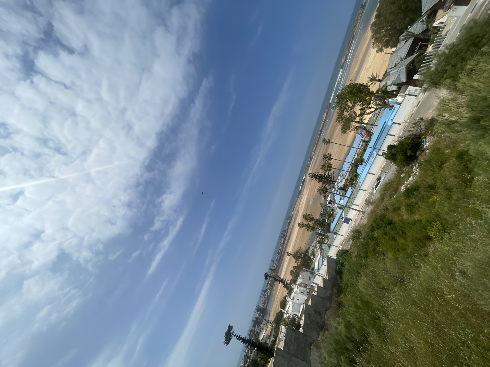 Coastal views documented in Loualidia, Morocco under clear skies
