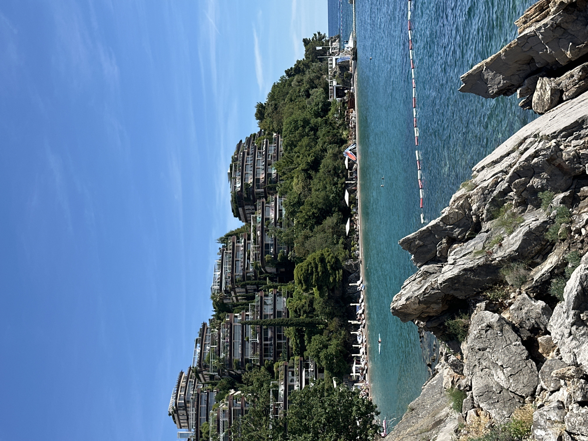 Ordinary afternoon documented in Budva, Montenegro