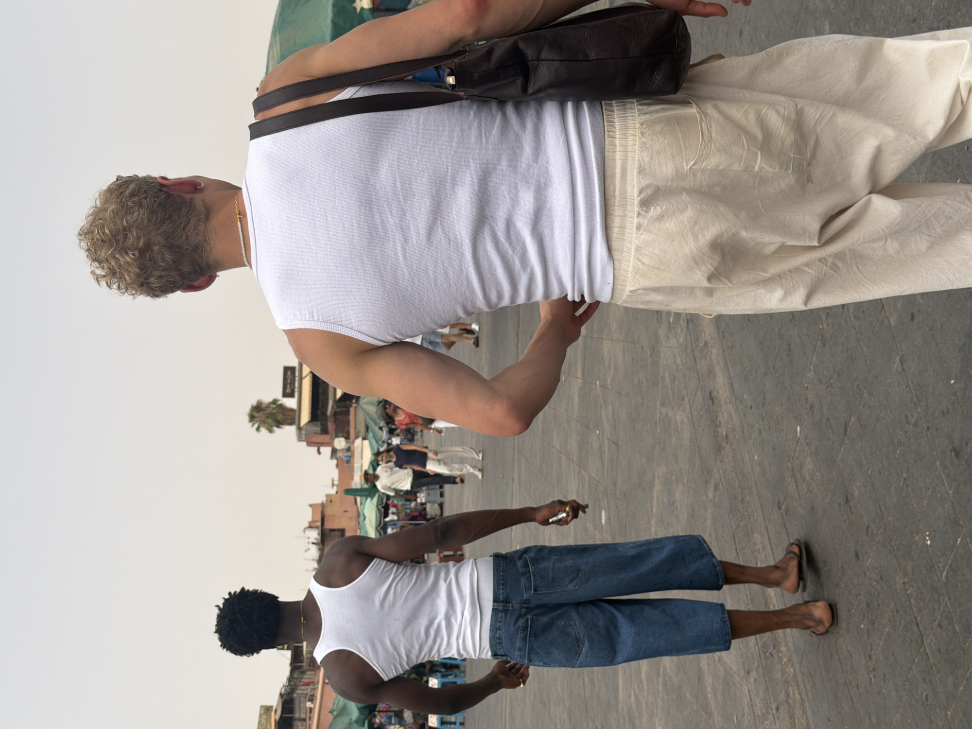 Midday moments at Jemaa el-Fna, Marrakesh