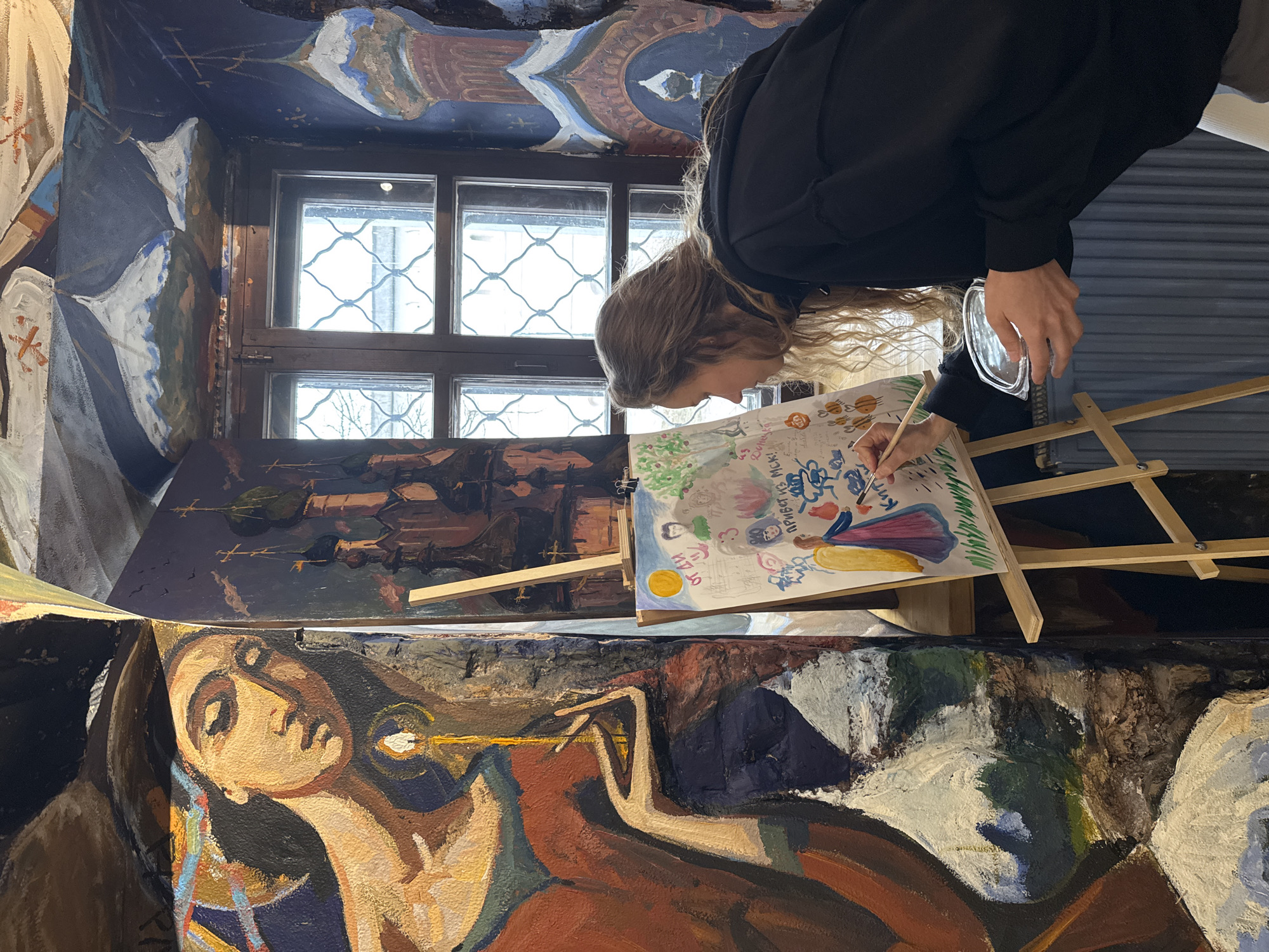 Rural Russian villages document art, meals, and daily life