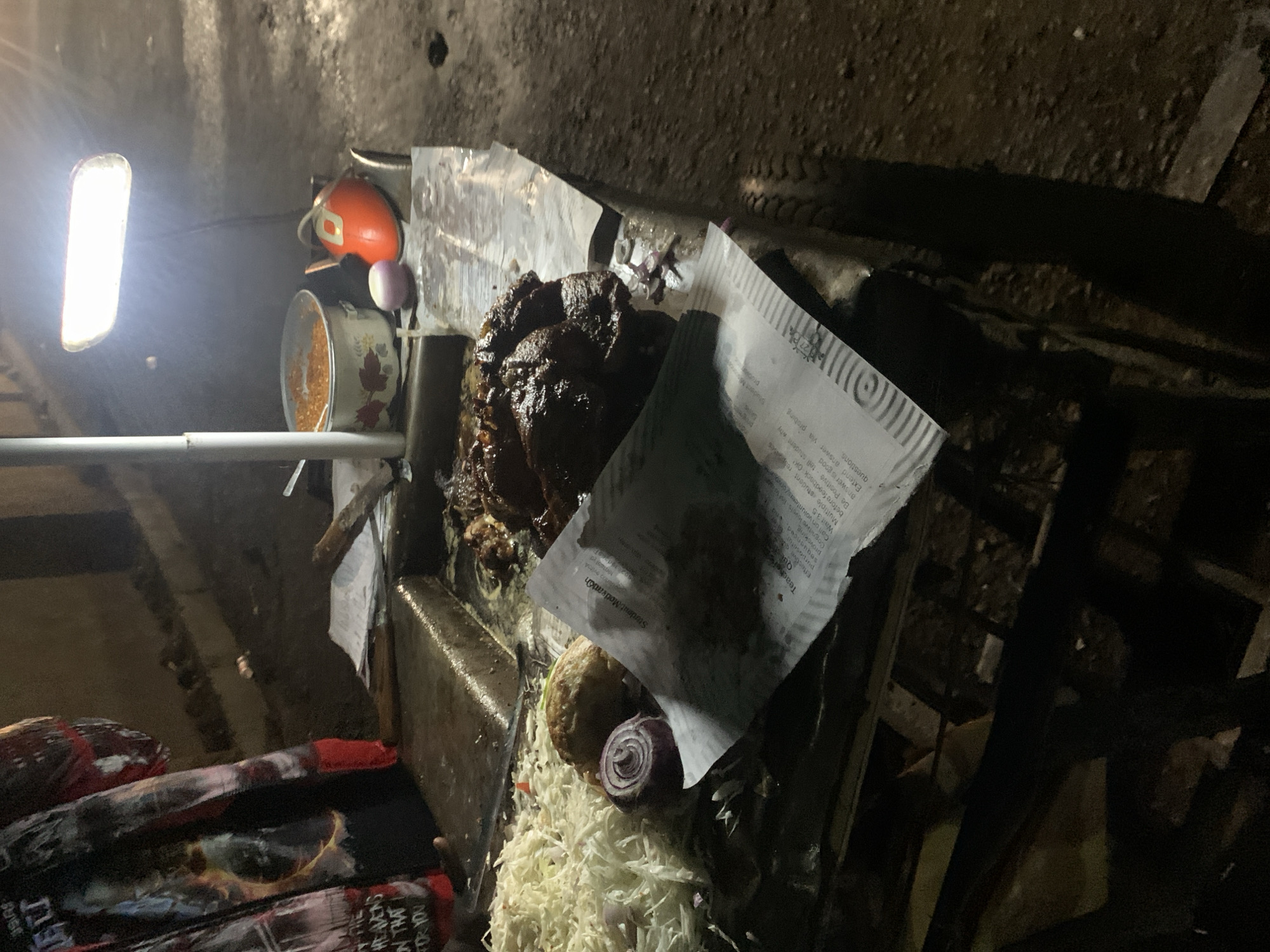Street food and late-night hangout in Jos, Nigeria