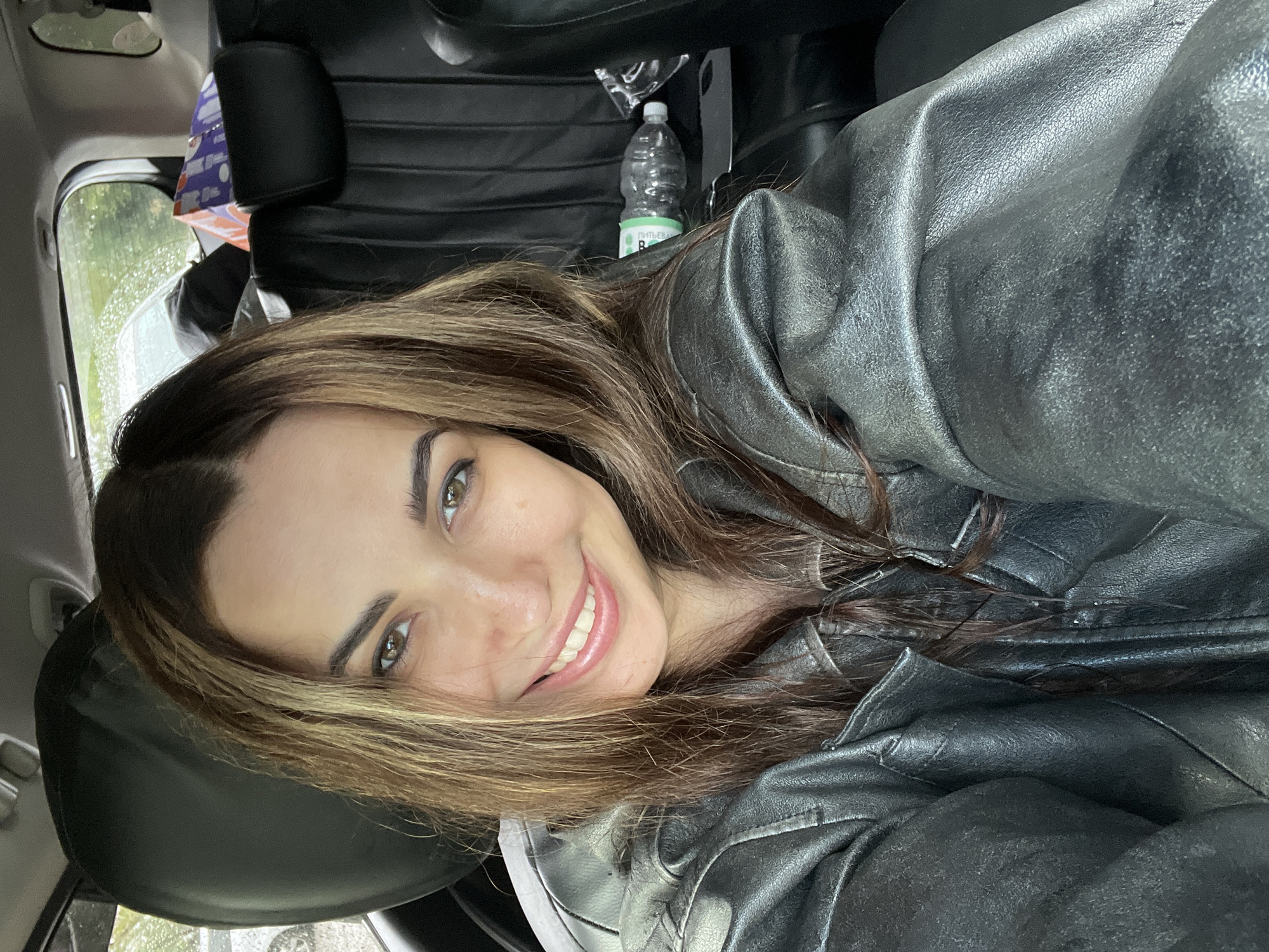 Woman takes multiple car selfies during early morning hours