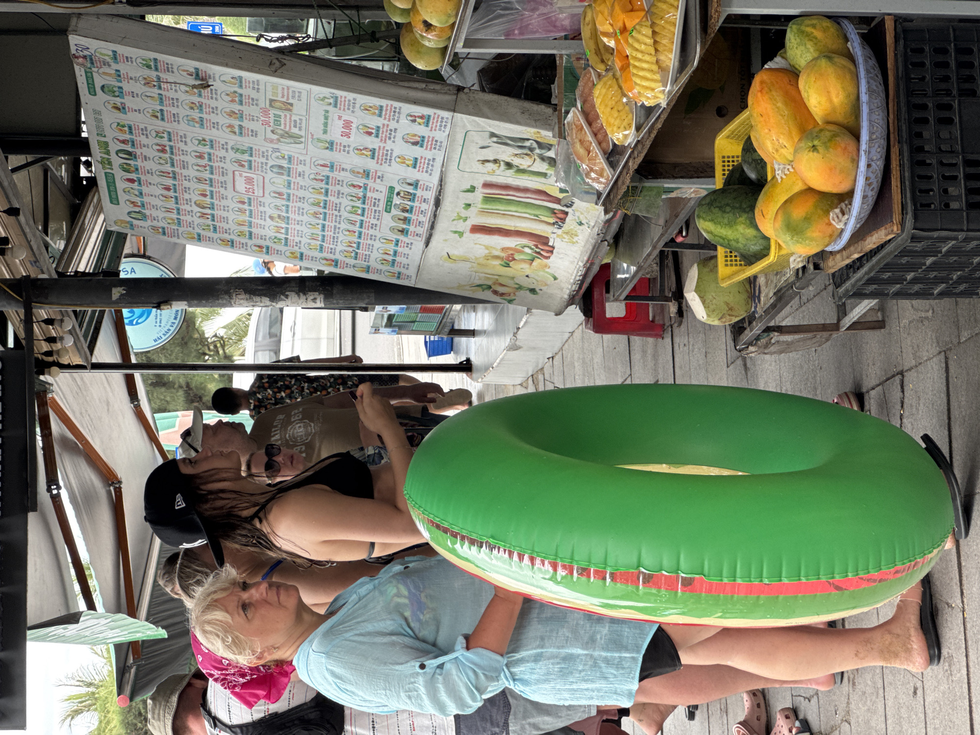 Nha Trang beachfront: aquariums, festival stage, and coastal promenades