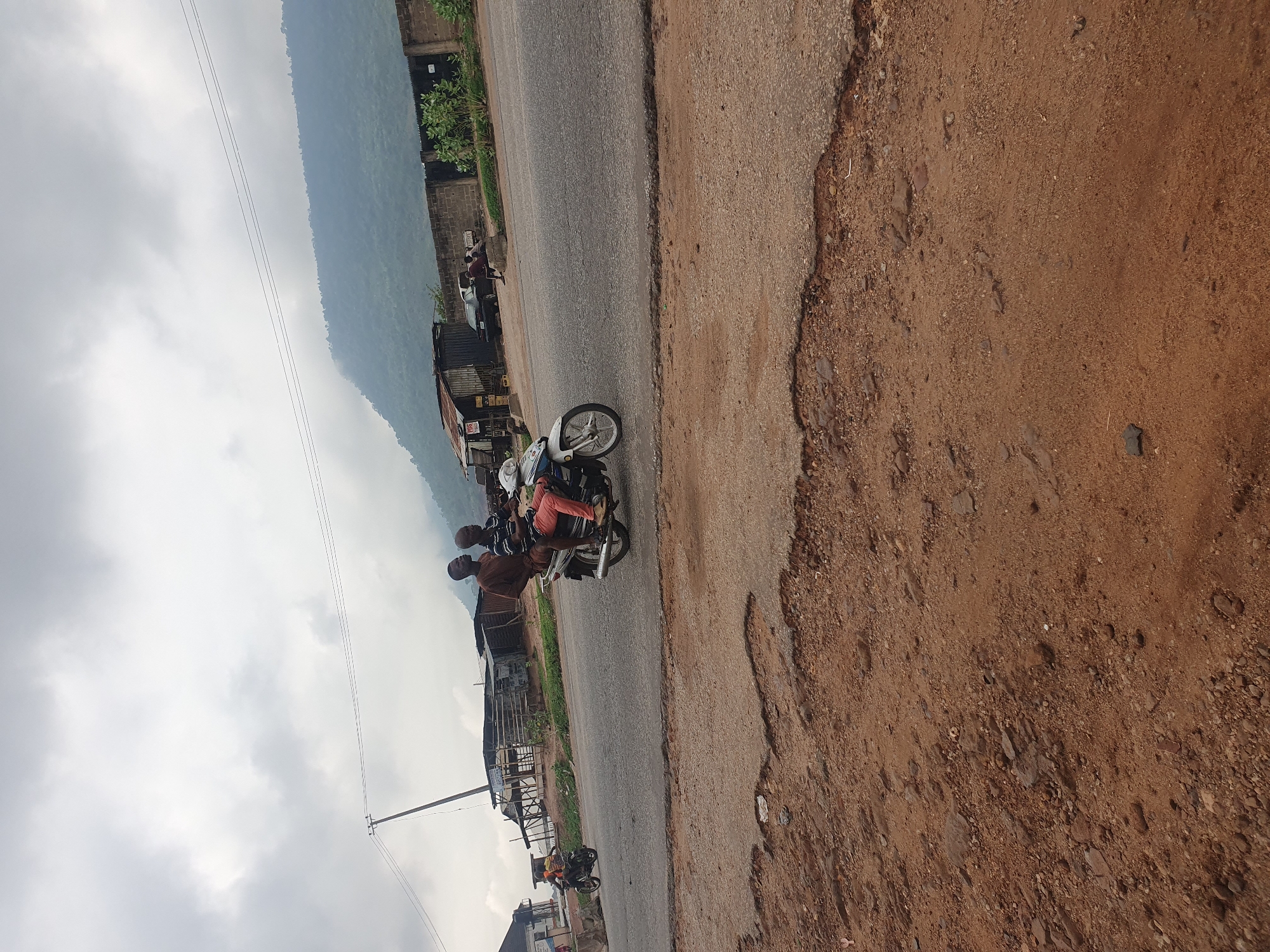 Morning street scenes reveal deteriorating infrastructure in Lokoja, Nigeria