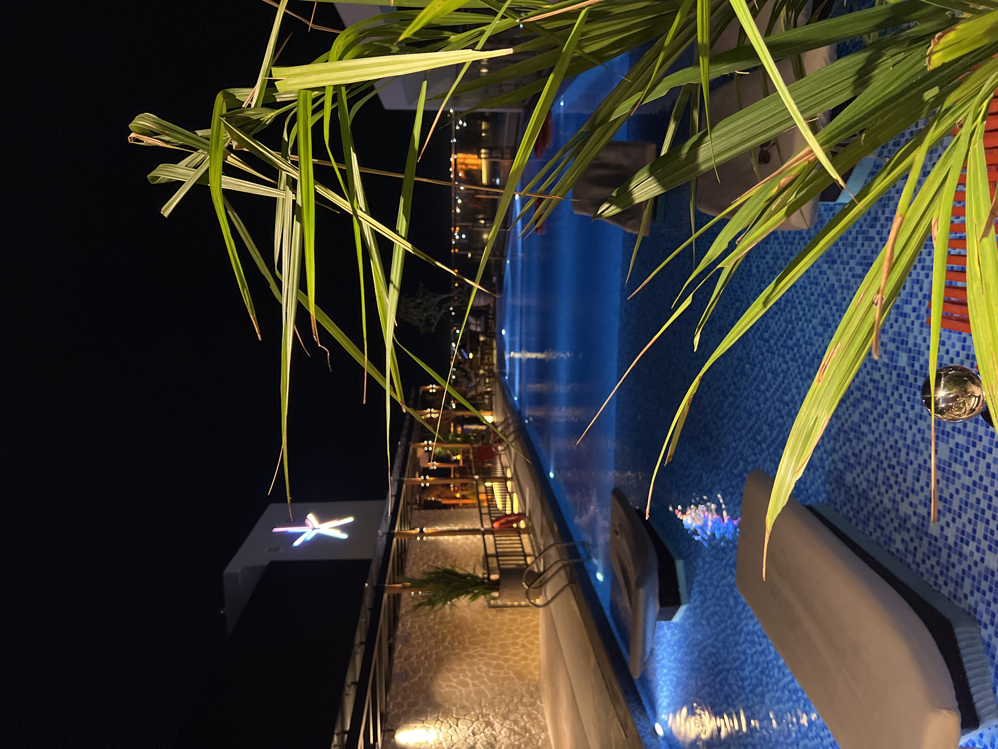 Nighttime scenes captured across Nha Trang Ward poolsides and skylines