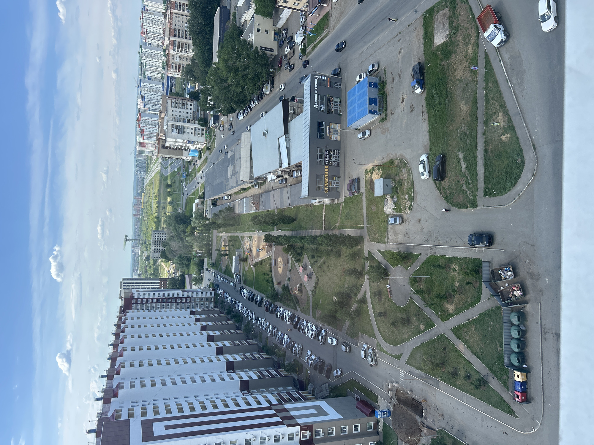 Quiet apartment morning in Orenburg, Russia