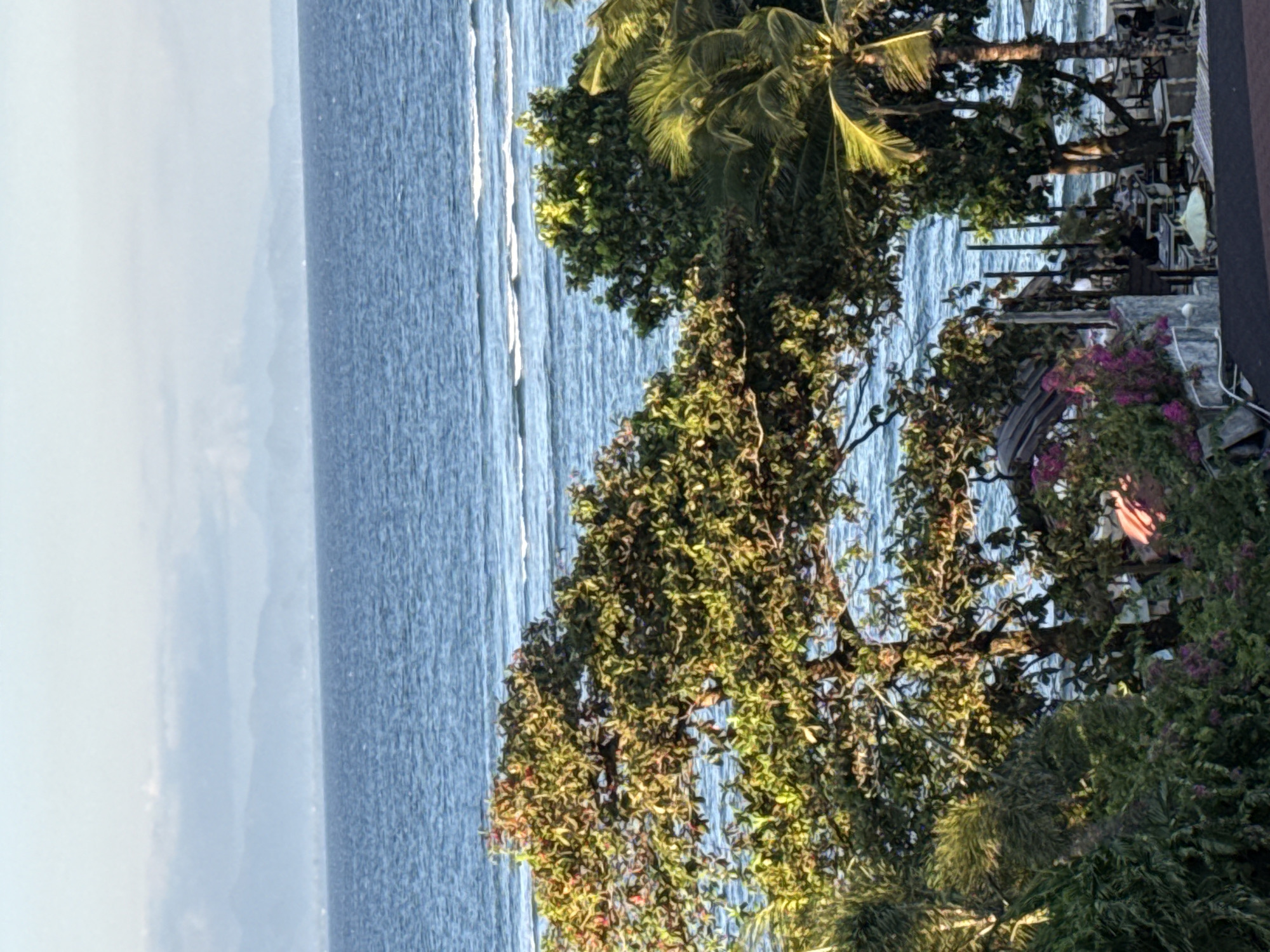 Ocean view captured from elevated position in Denpasar