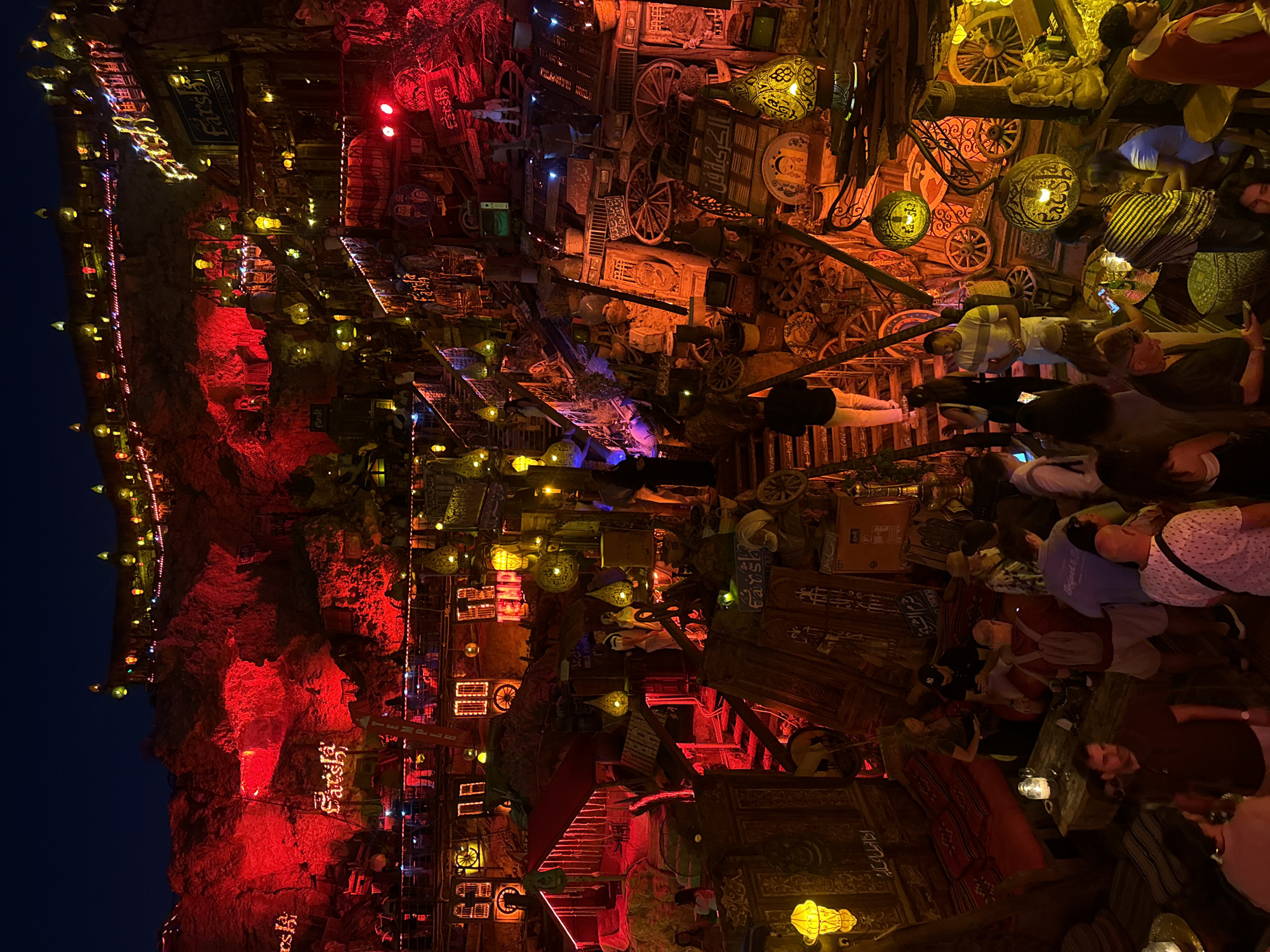 Nightlife captured at Farsha Mountain Lounge in Sharm El Sheikh