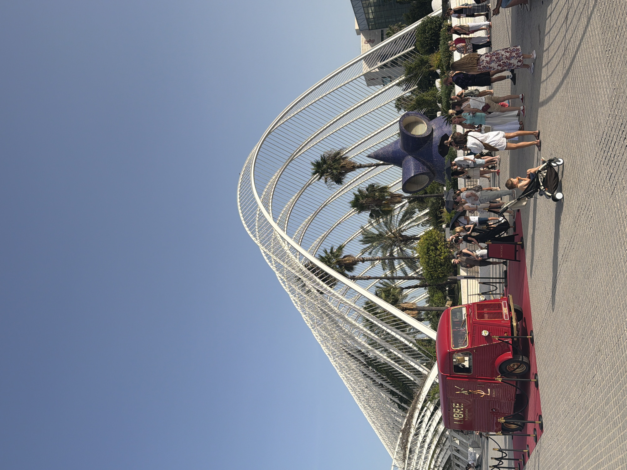 YSL Libre fragrance pop-up at Valencia's City of Arts and Sciences