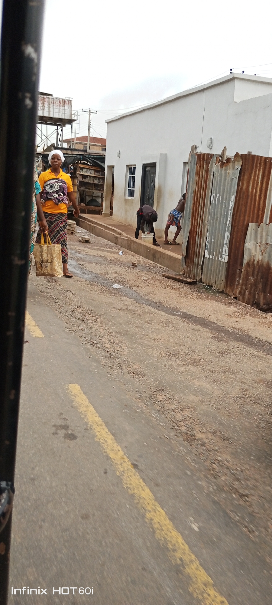 Morning street life captured in Zango-ndaji, Nigeria