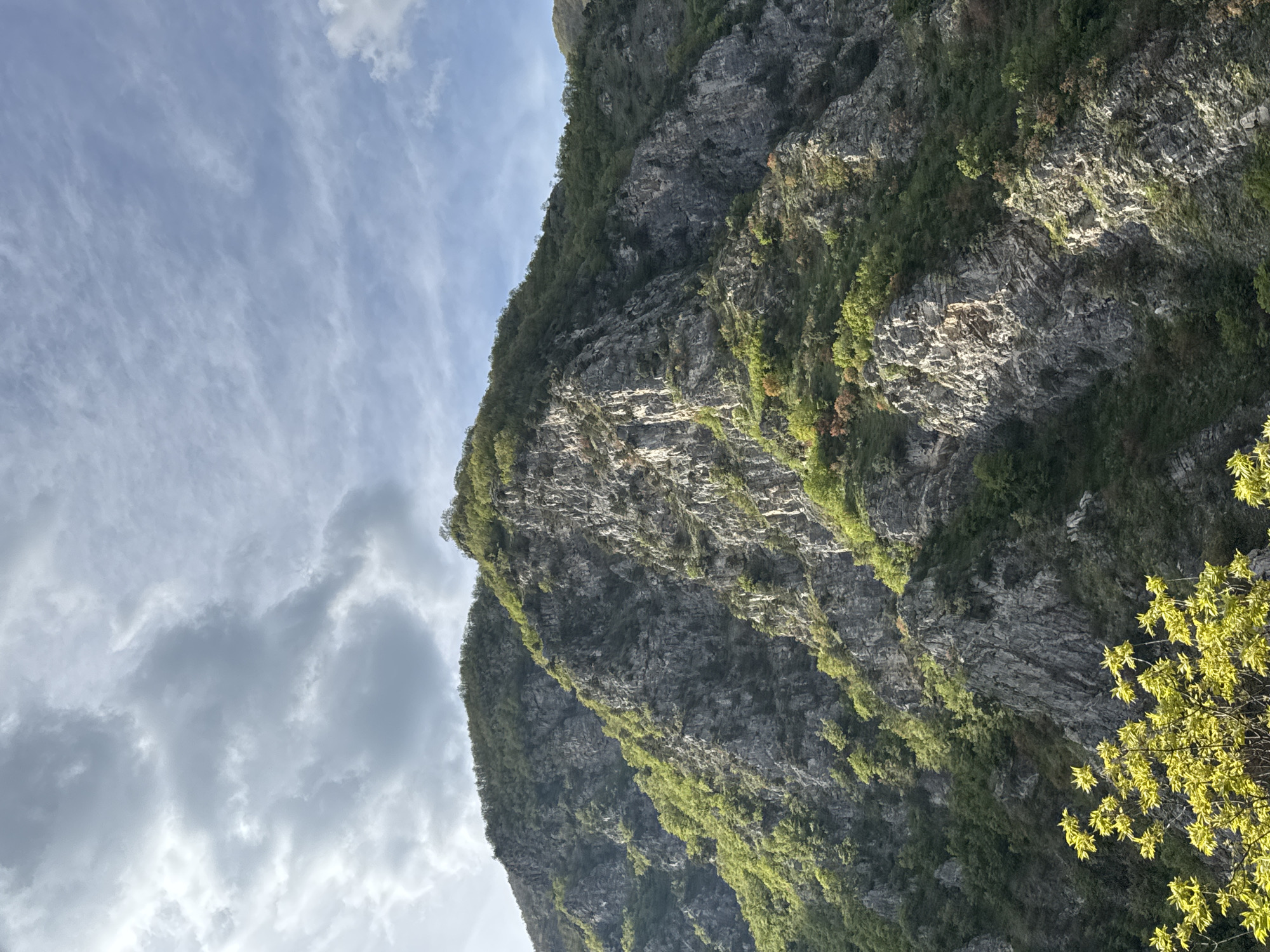 Rocky cliff face documented near Mihalkovo, Bulgaria