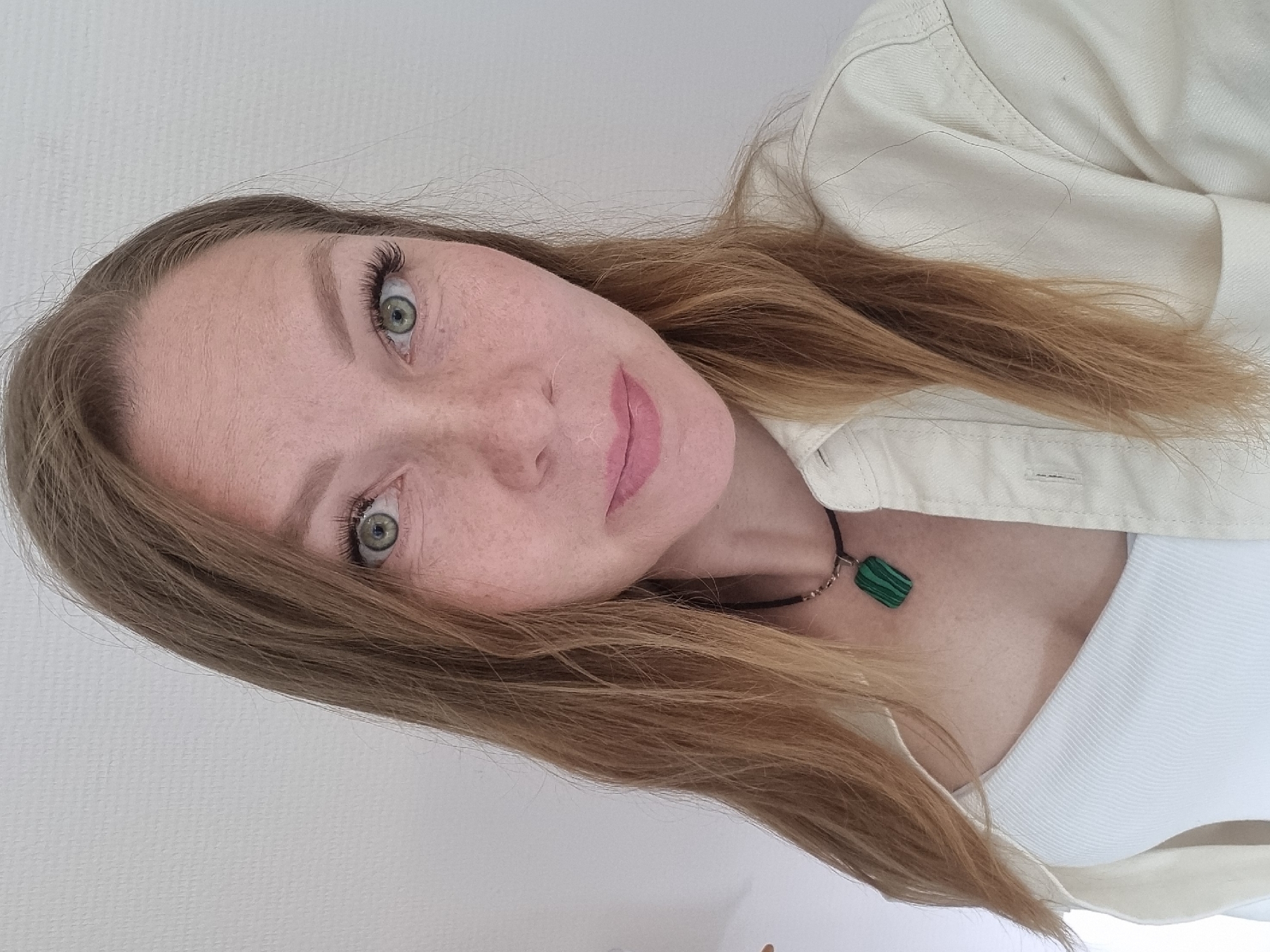 Woman observed in casual attire in Kemul, Russia