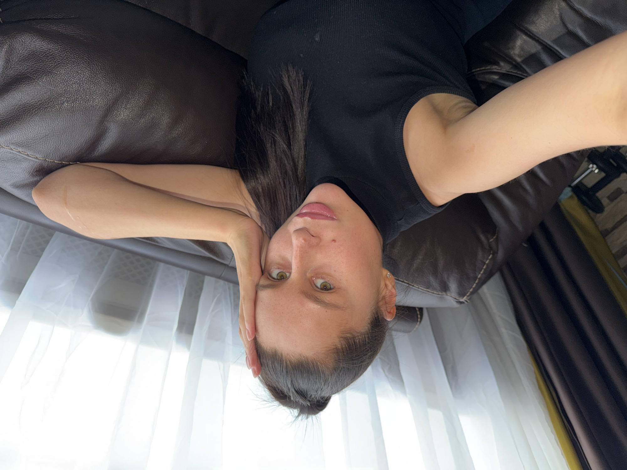 Woman captures quiet domestic moments with baby in Khimki