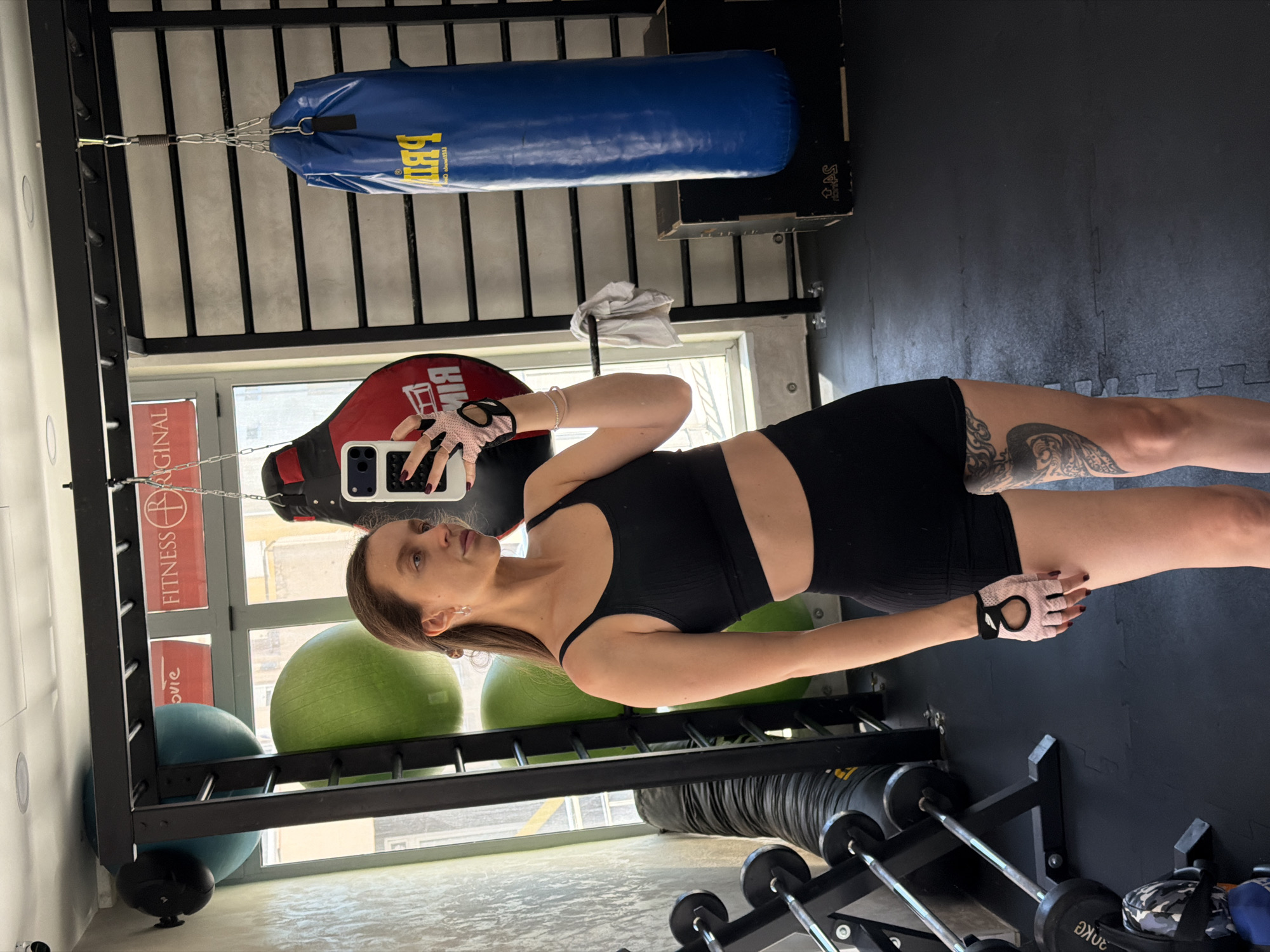 Gym session and indoor market browsing in Budva, Montenegro