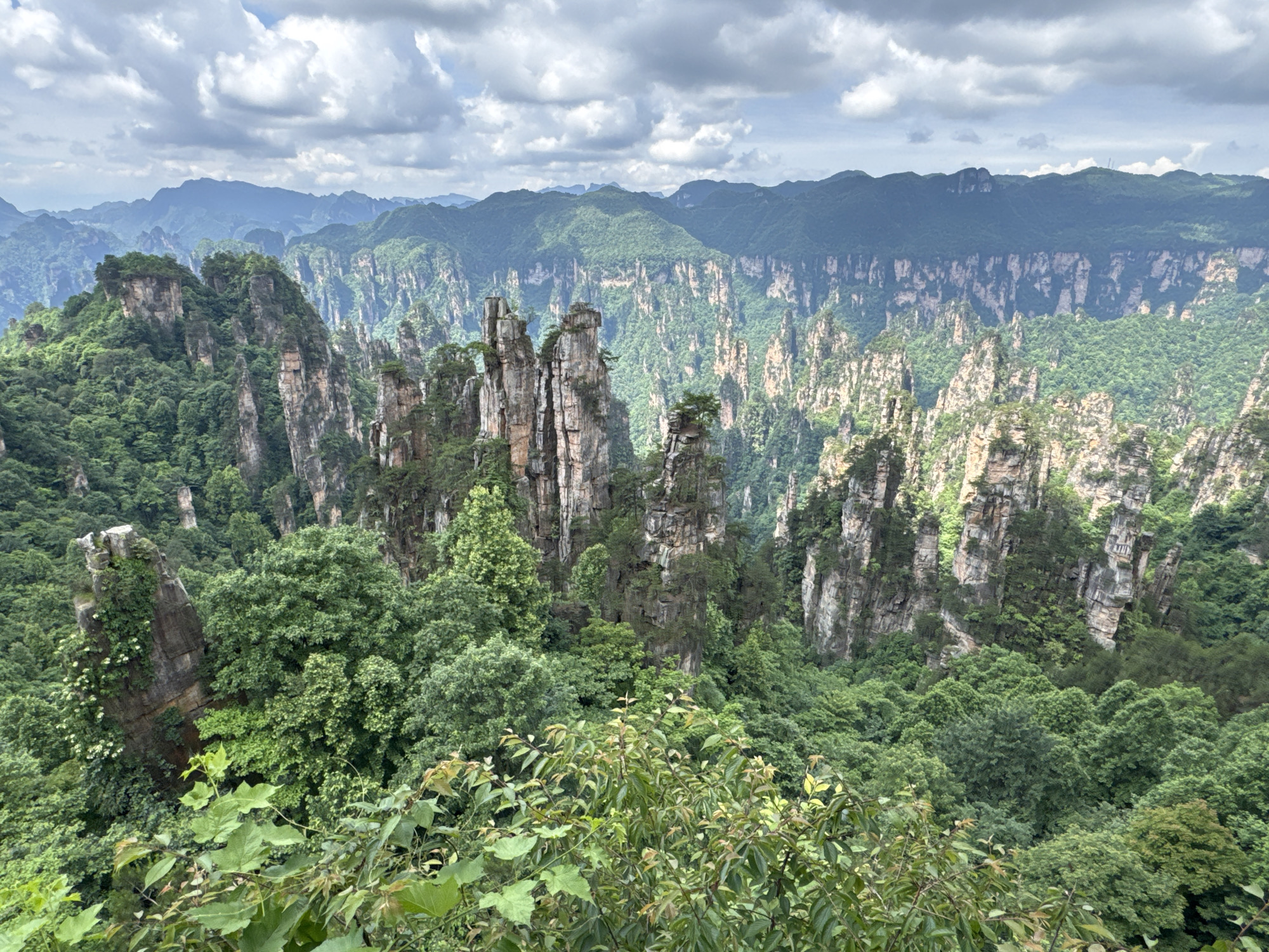 Witness documents Zhangjiajie's towering sandstone pillars at dawn