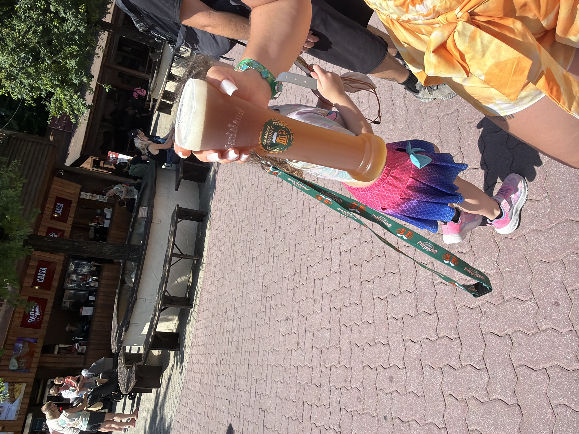 A morning at Gardaland theme park, rides and all