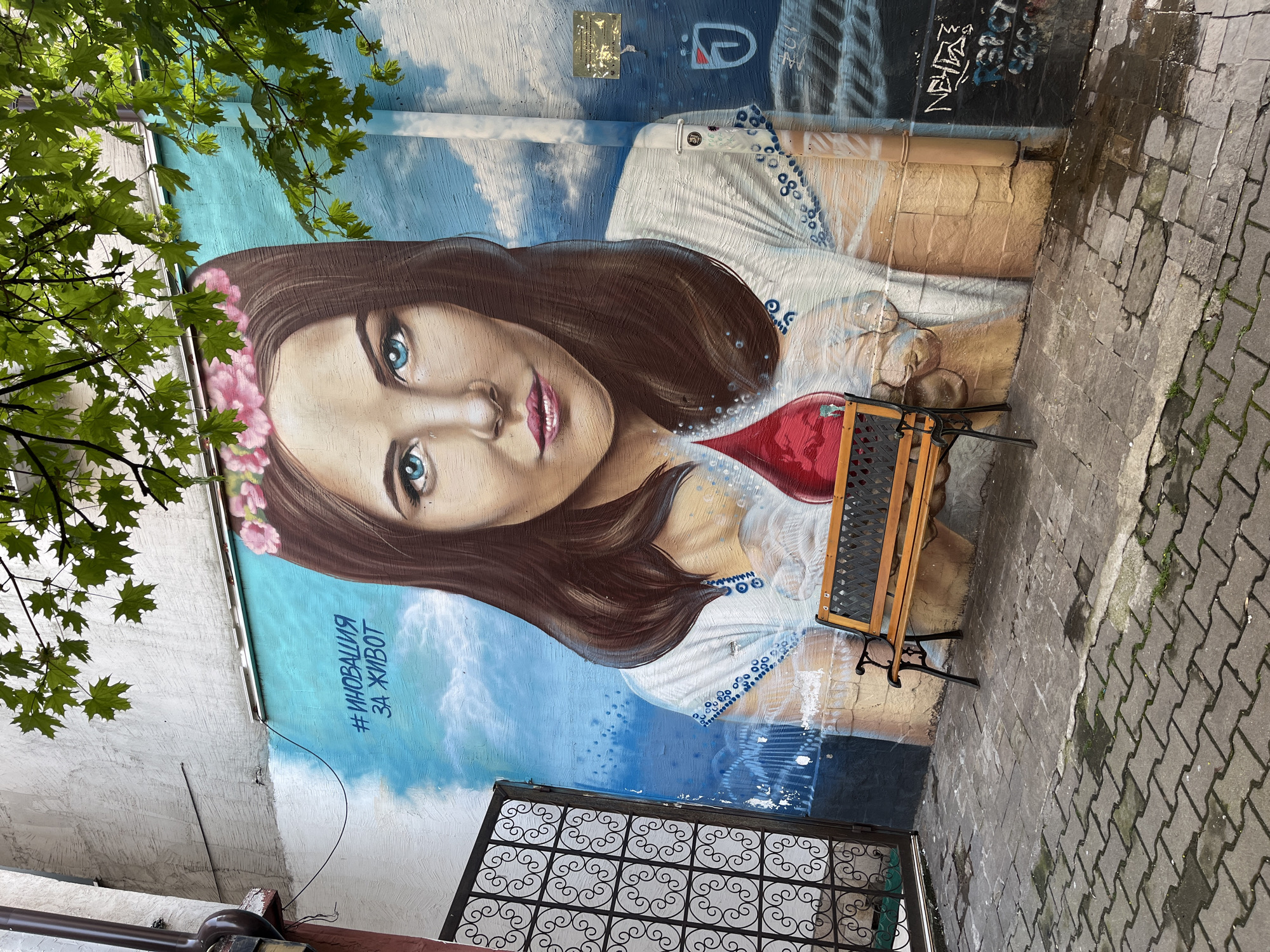 Sofia visitor documents street art and zoo animals