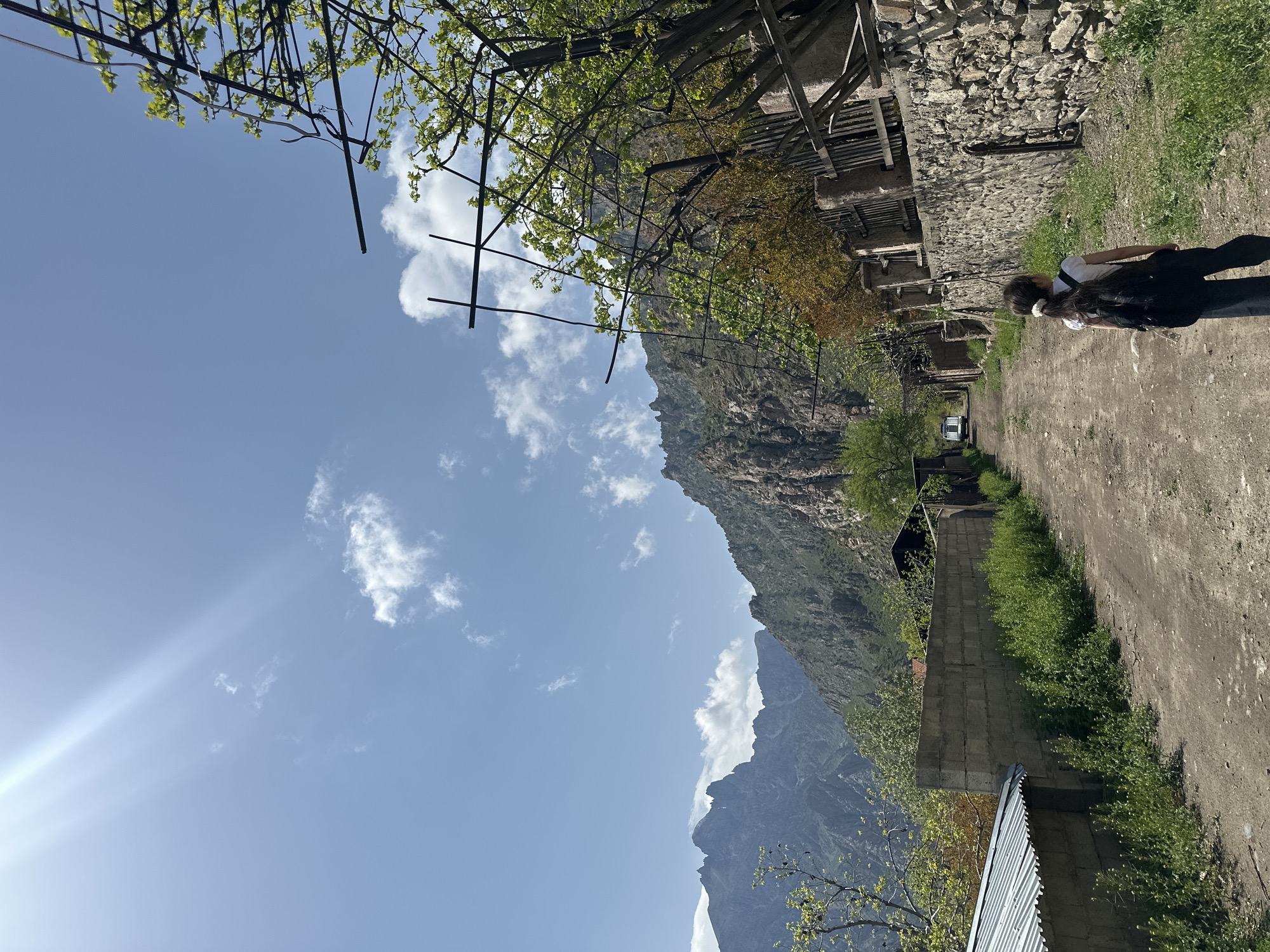 Rural scenes documented in Armenian border village of Agarak