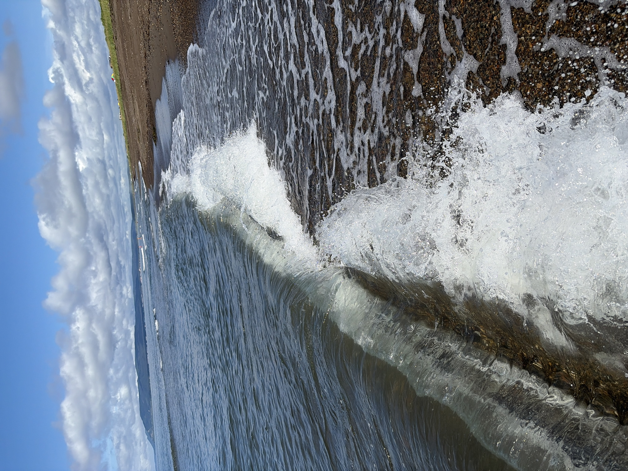 Late summer beach day on Russia's Sakhalin coast