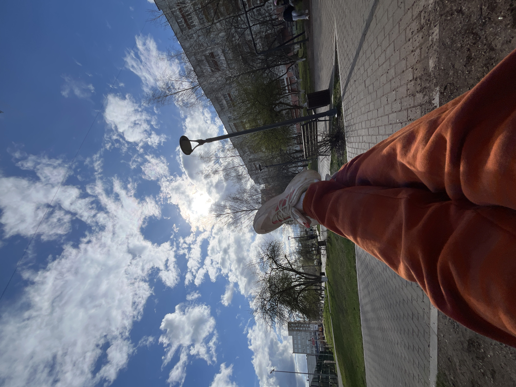 Spring day casual moments captured across Chaikovsky, Russia