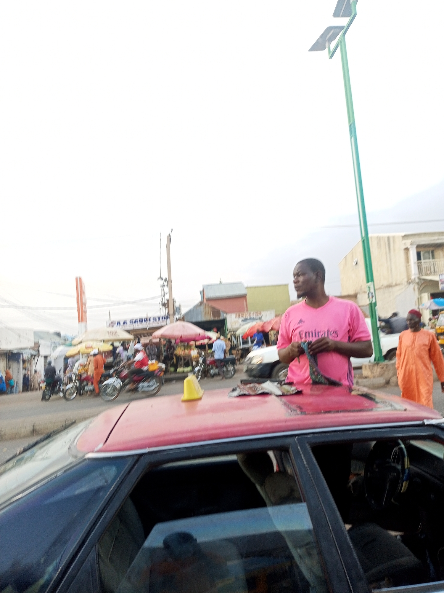 Nigerian market scenes documented in Gombe, Tempure regions