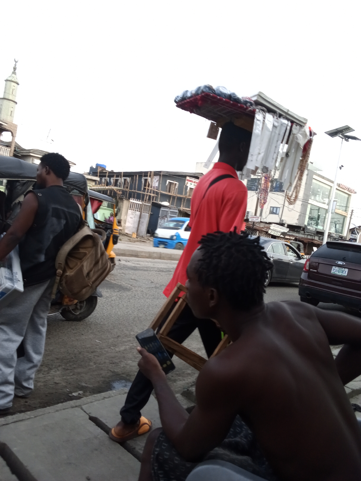 Daily street life documented in Ado, Nigeria