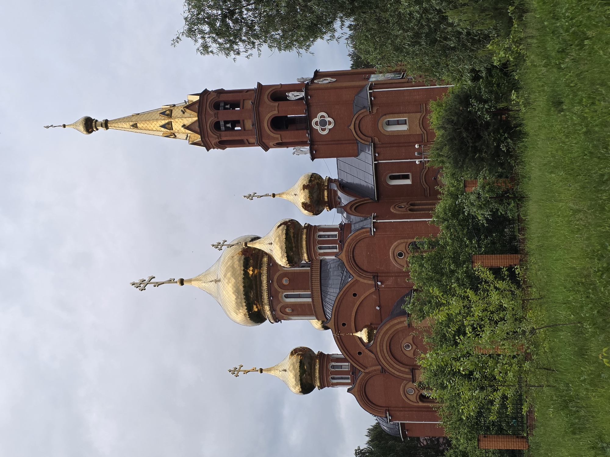 Afternoon stroll documented across Chaikovsky Russia parks churches tea ceremony