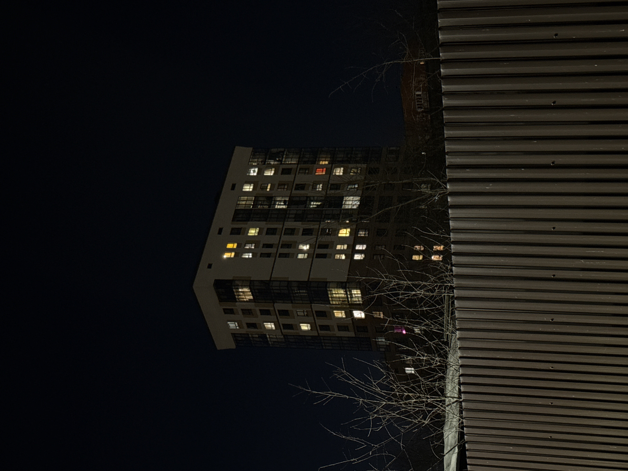 Nighttime urban scenes and winter portraits in Izhevsk
