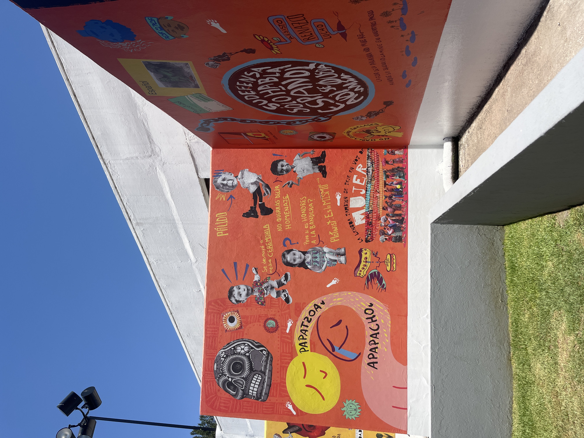 Art exhibition documented in San Andrés Cholula, Mexico