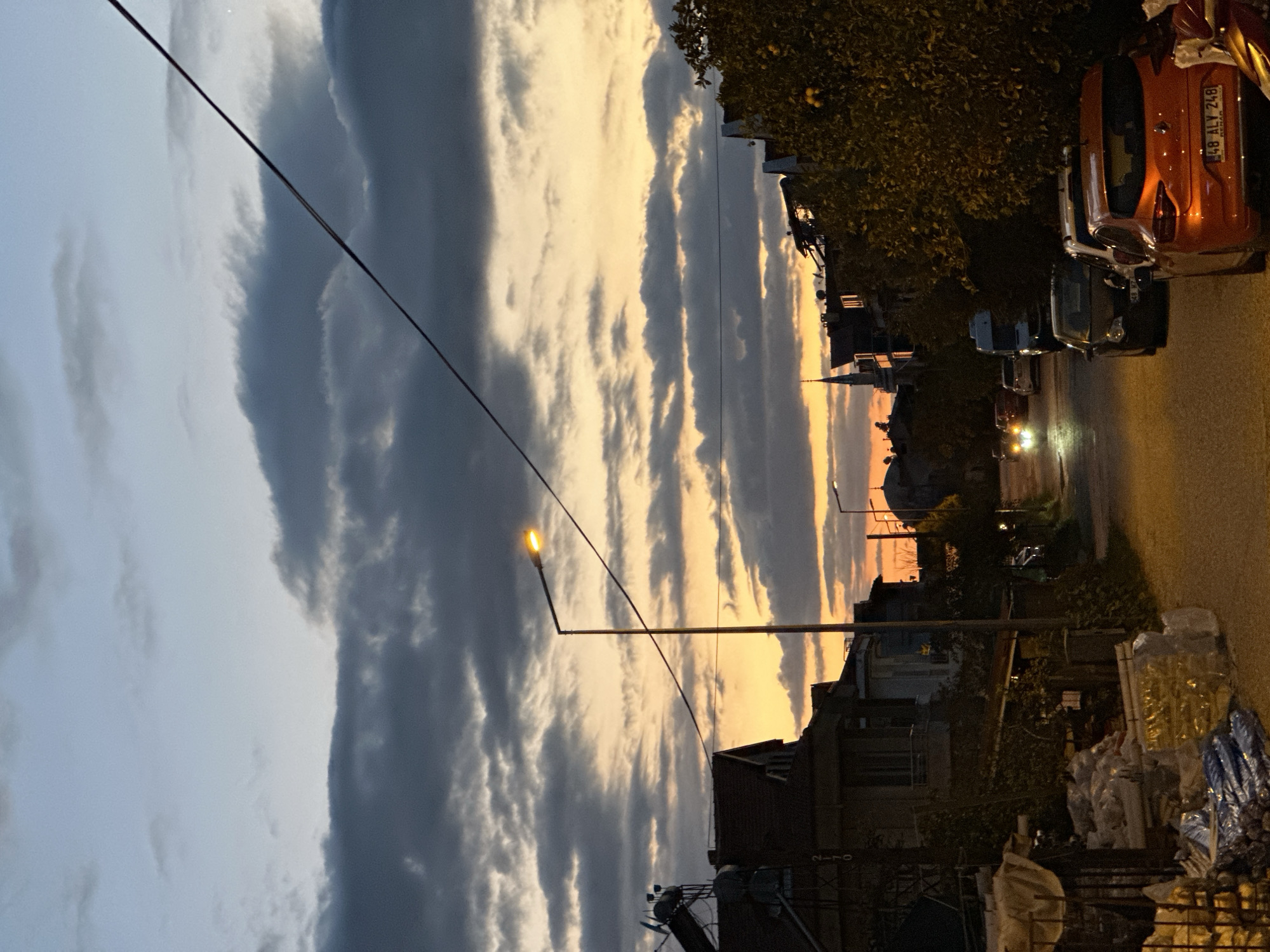 Family evening routine captured in Fethiye, Turkey