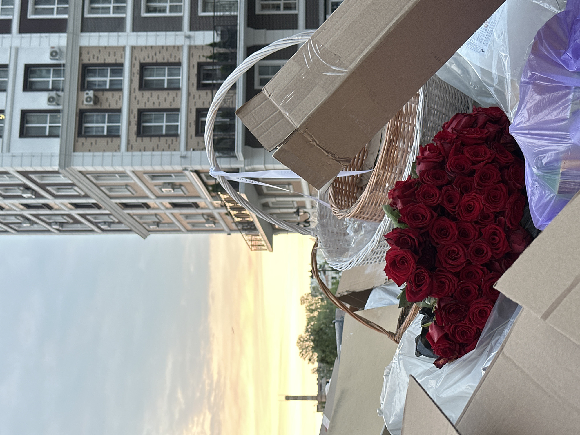 Snapshots from a Kyiv street, roses and a replica Big Ben