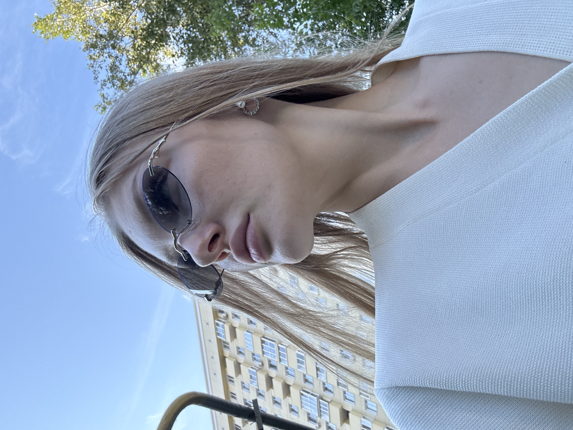 Afternoon selfie session around Perm's streets and green spaces