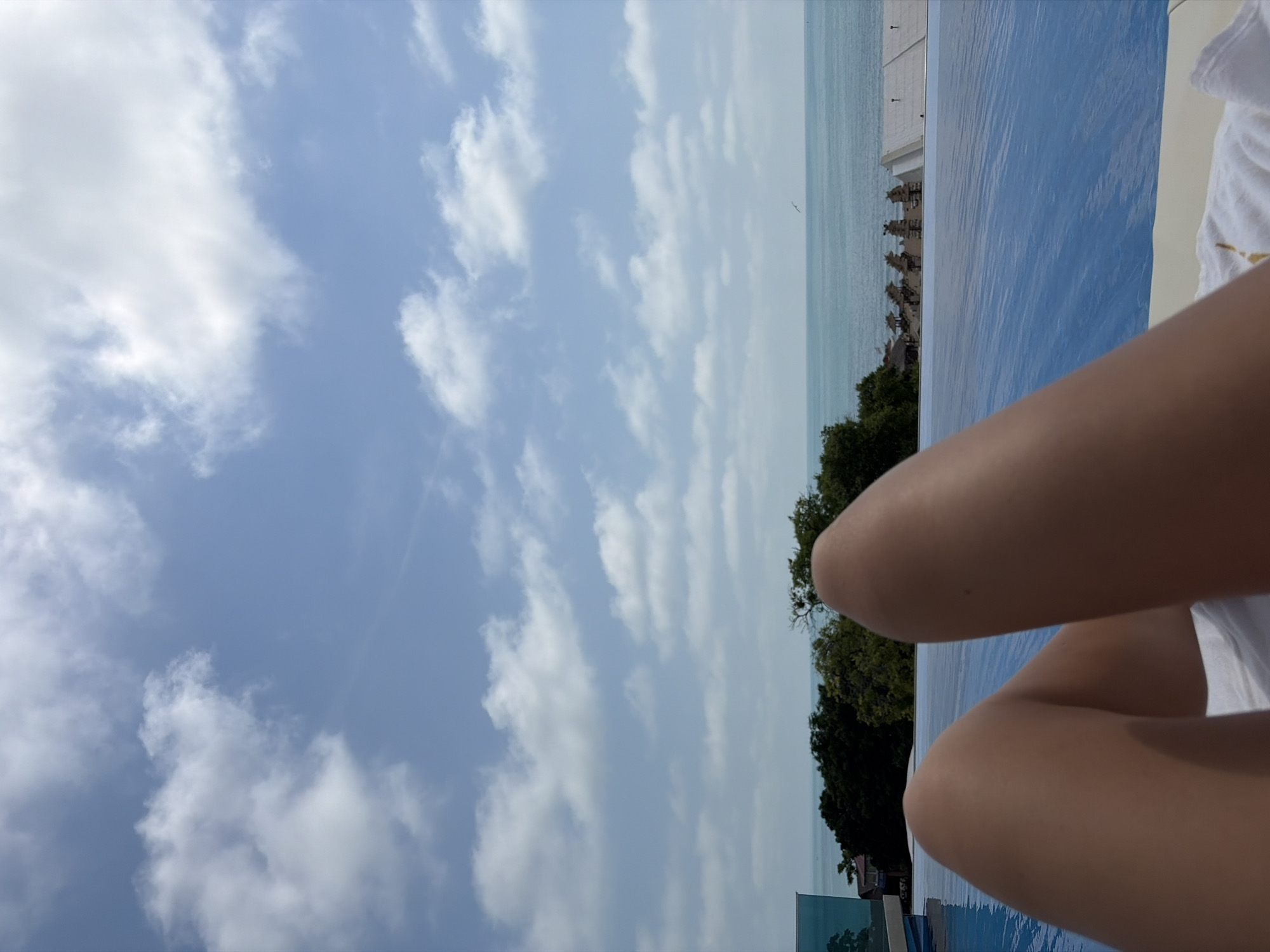 Morning relaxation captured at casual Varna establishment