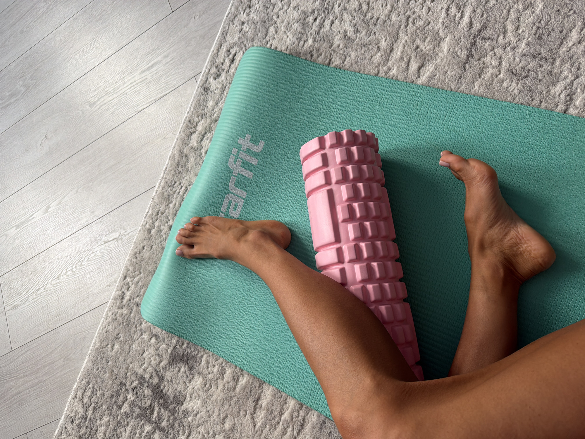 Morning yoga session documented in Kazan, Russia