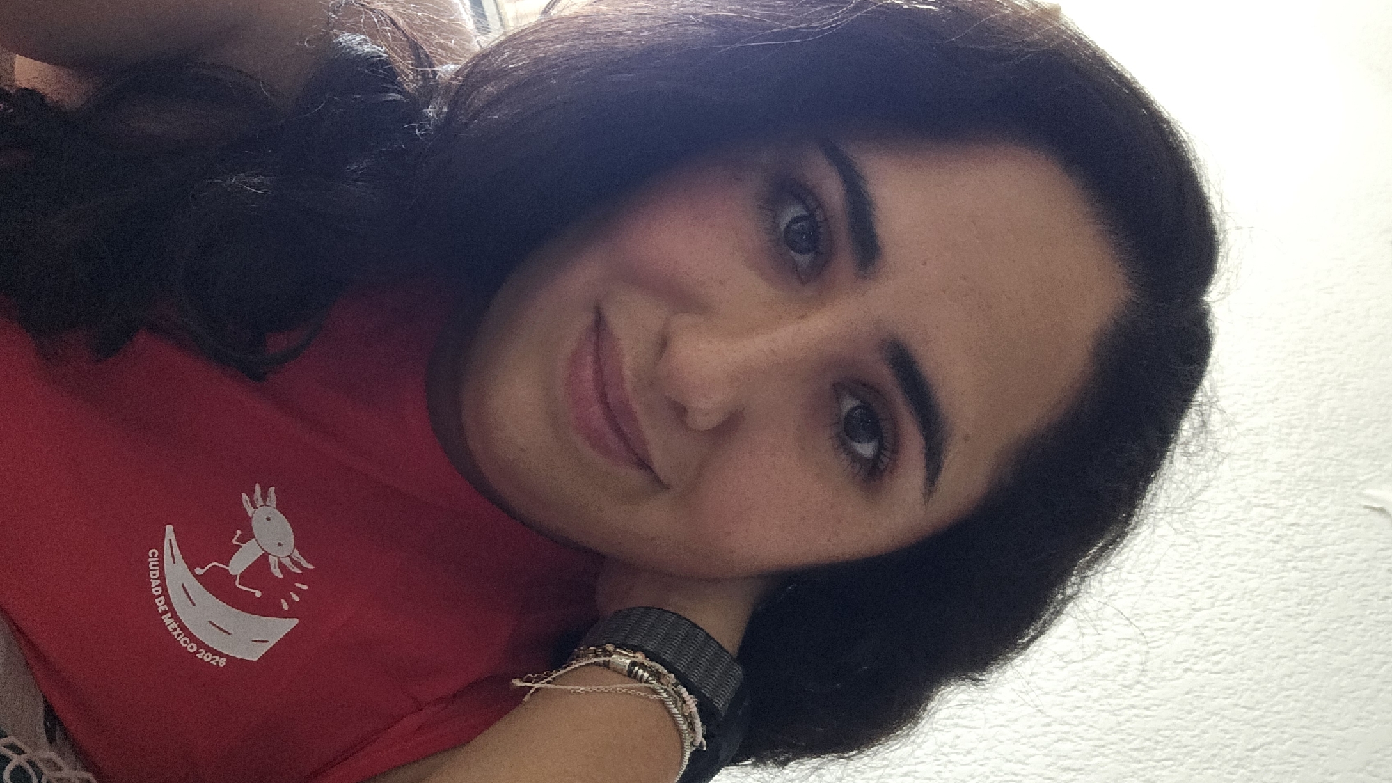 Woman photographed in casual moments in Tlaxcalancingo, Mexico