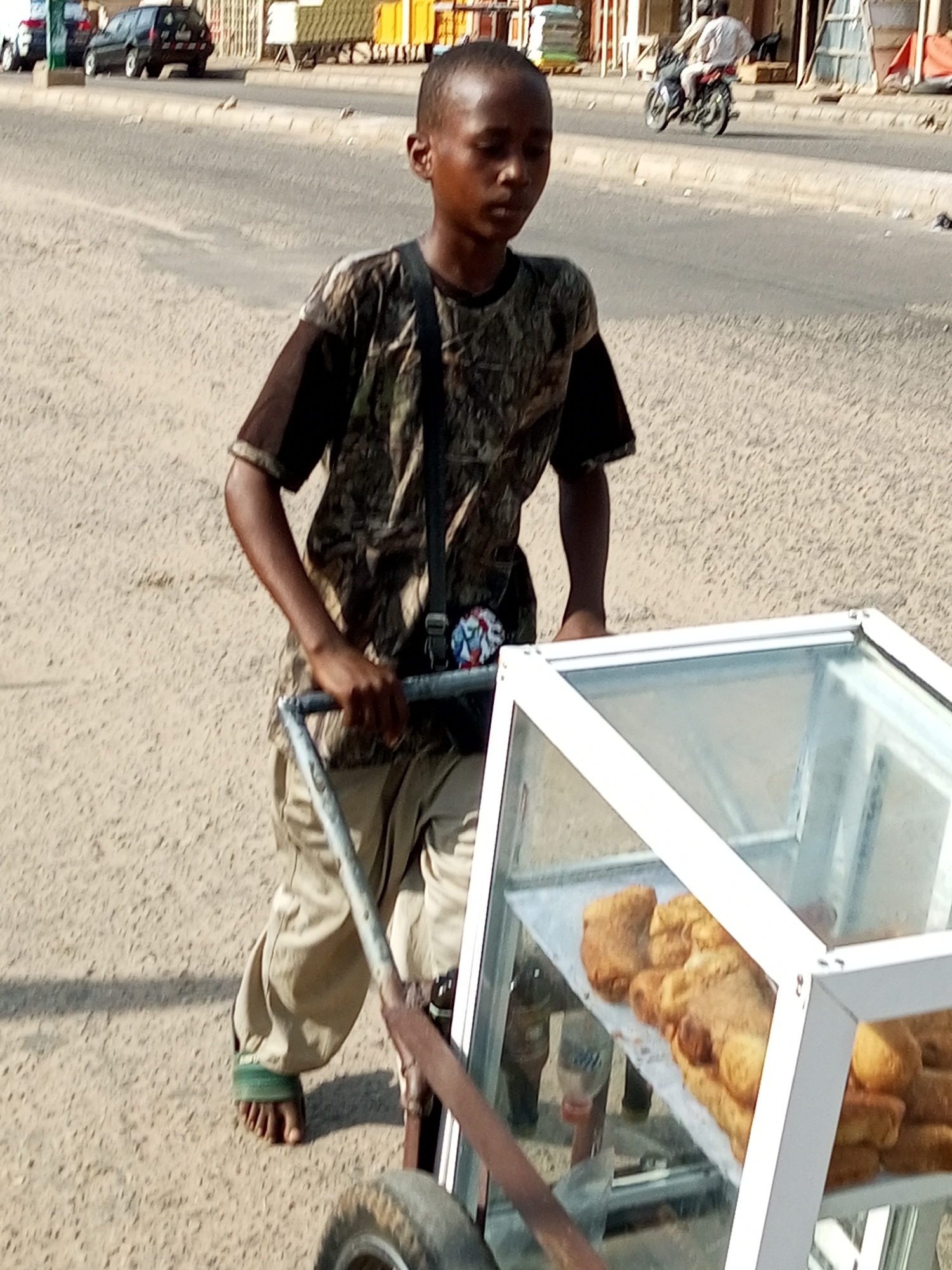 Everyday street activity across Arawa, Nigeria