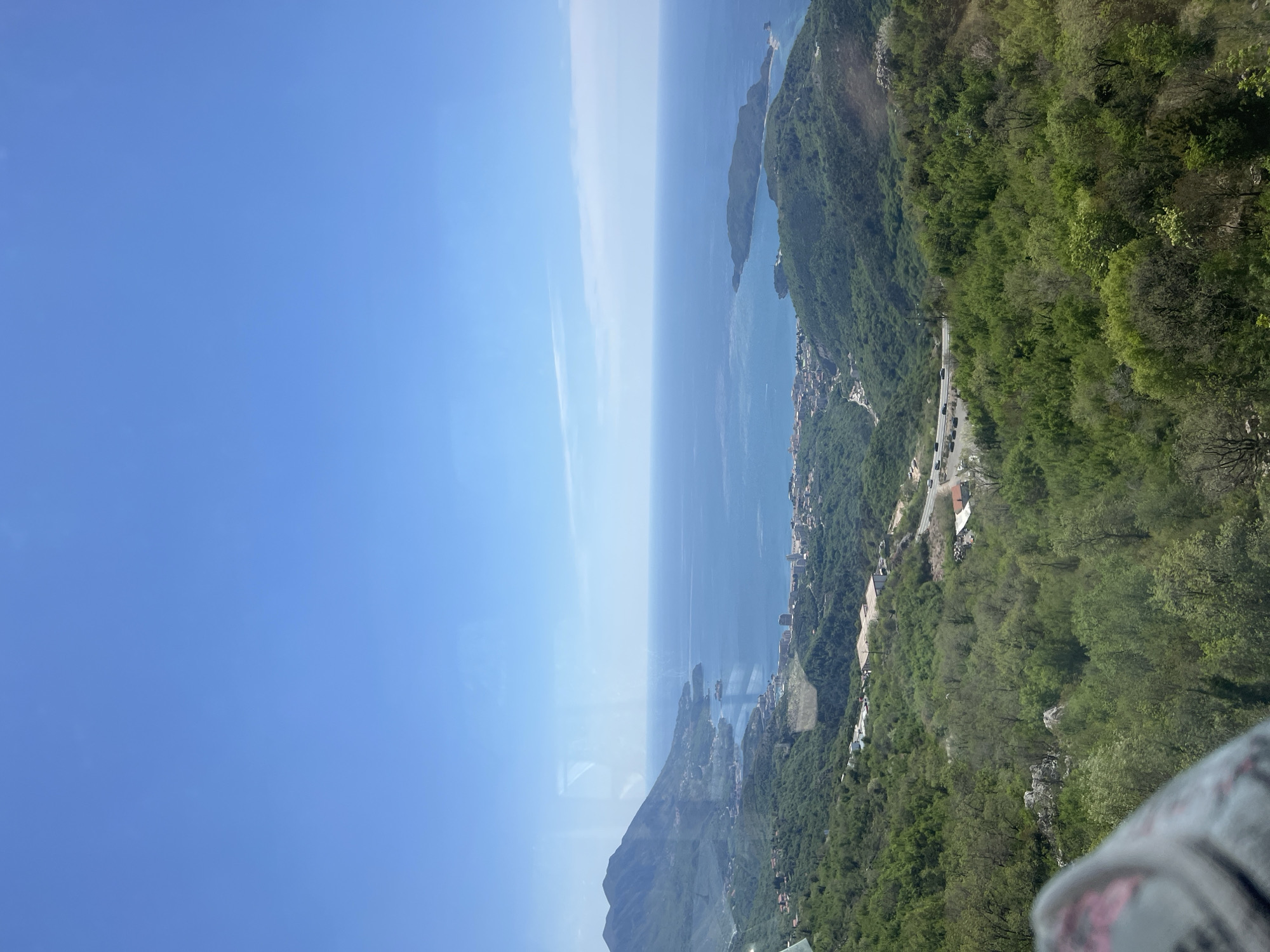 Clear skies observed over Adriatic Sea from Montenegro vantage point
