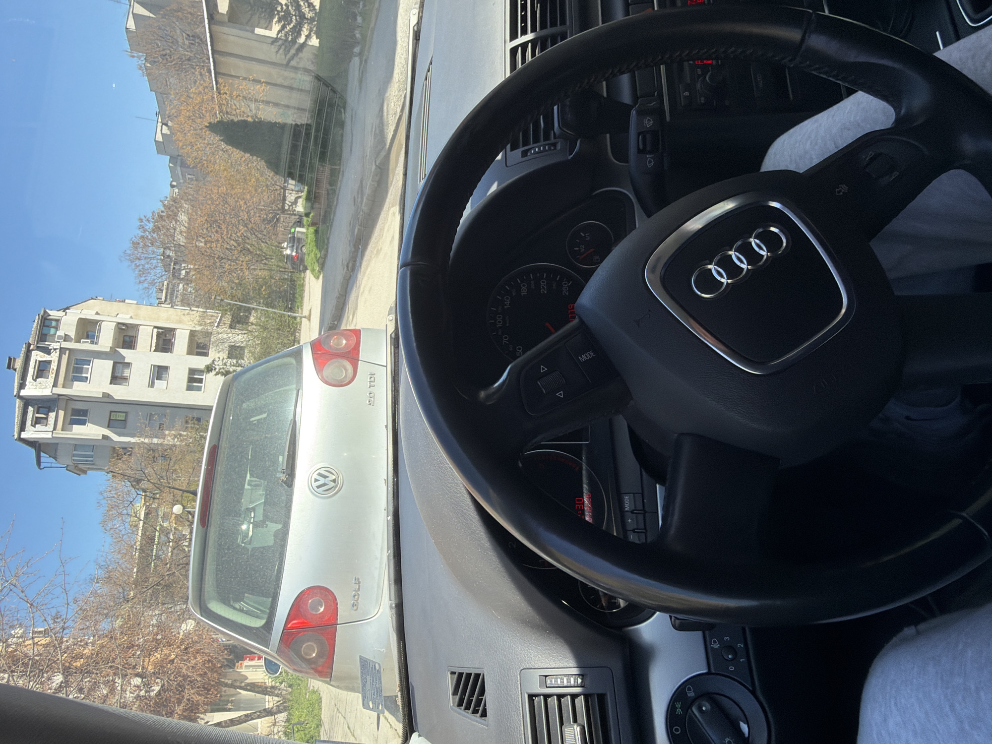 Morning drive documented in Plovdiv, Bulgaria